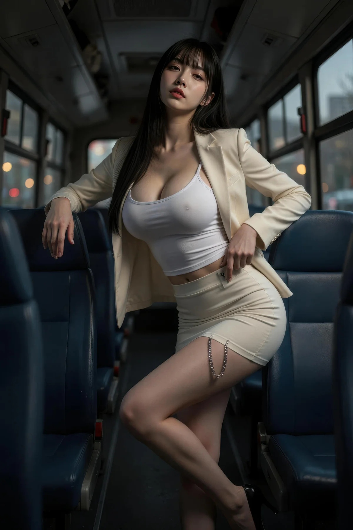 AIG  No.396 芭喜mila爆乳办公ol - 49