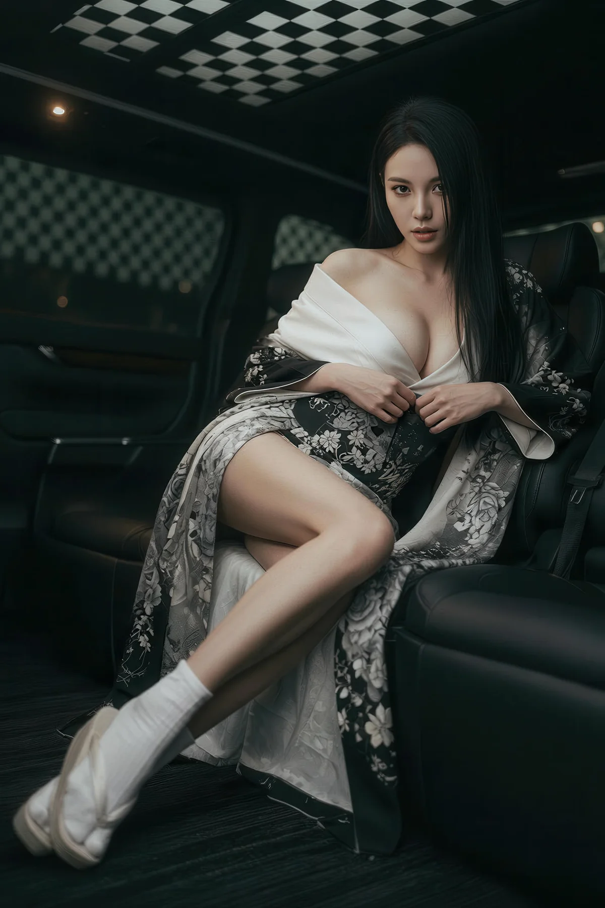 AIG  No.398 柒琪喵爆乳制服美图 - 39