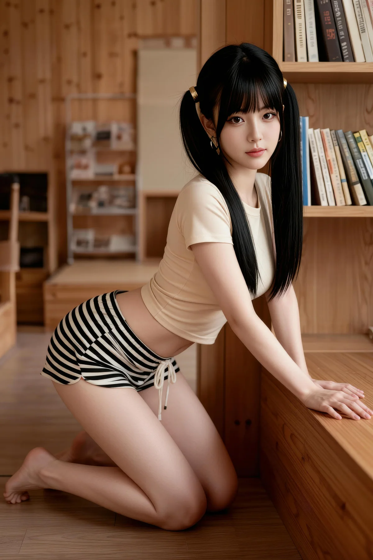 AIG  No.410 柚柚sasa俏皮短裤写真 - 23