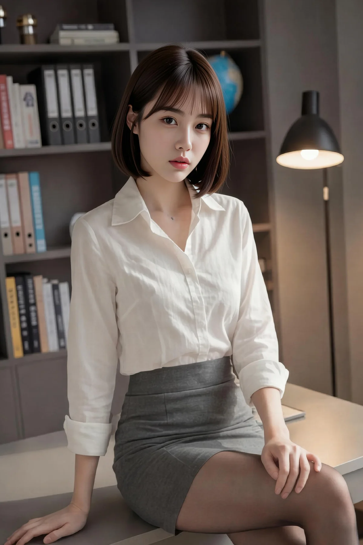 AIG  No.414 小乔办公室ol制服 - 11
