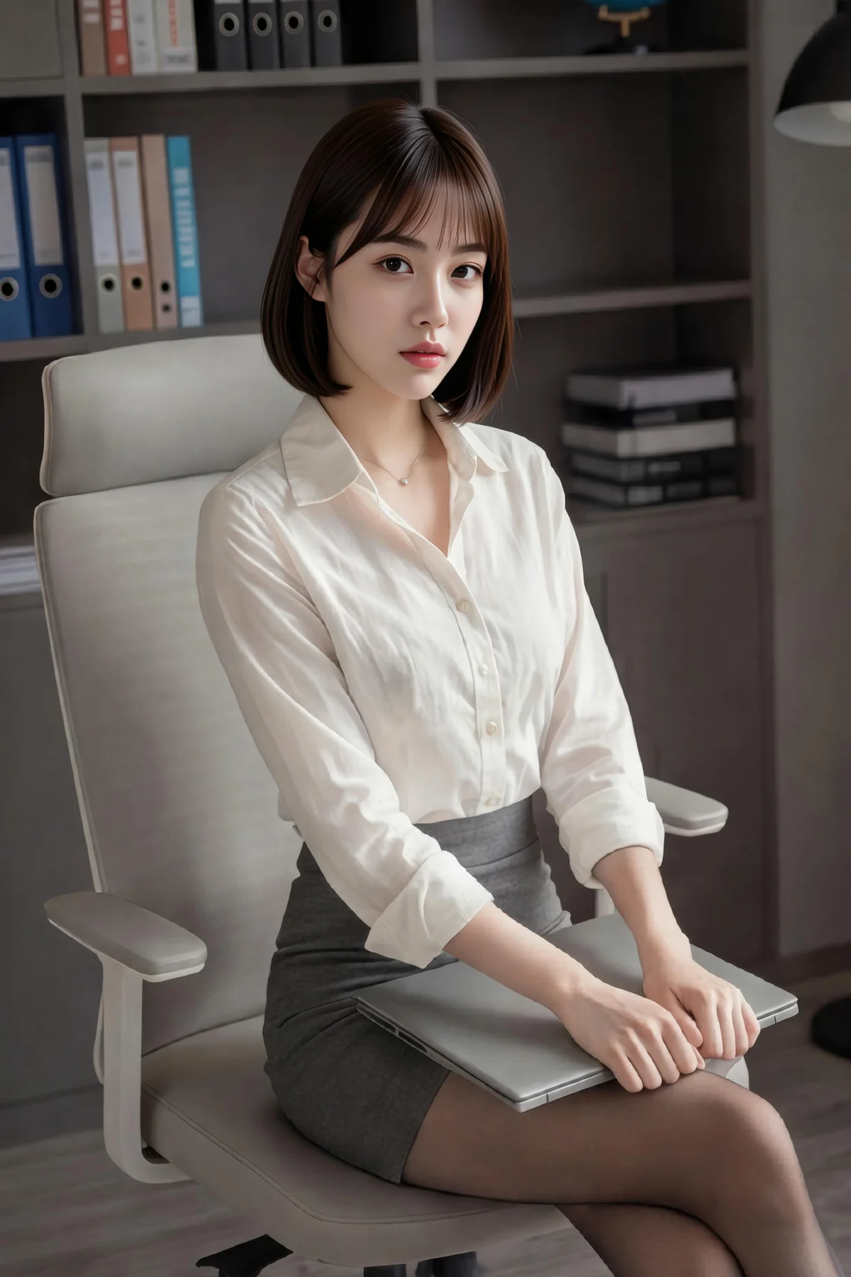 AIG  No.414 小乔办公室ol制服 - 12