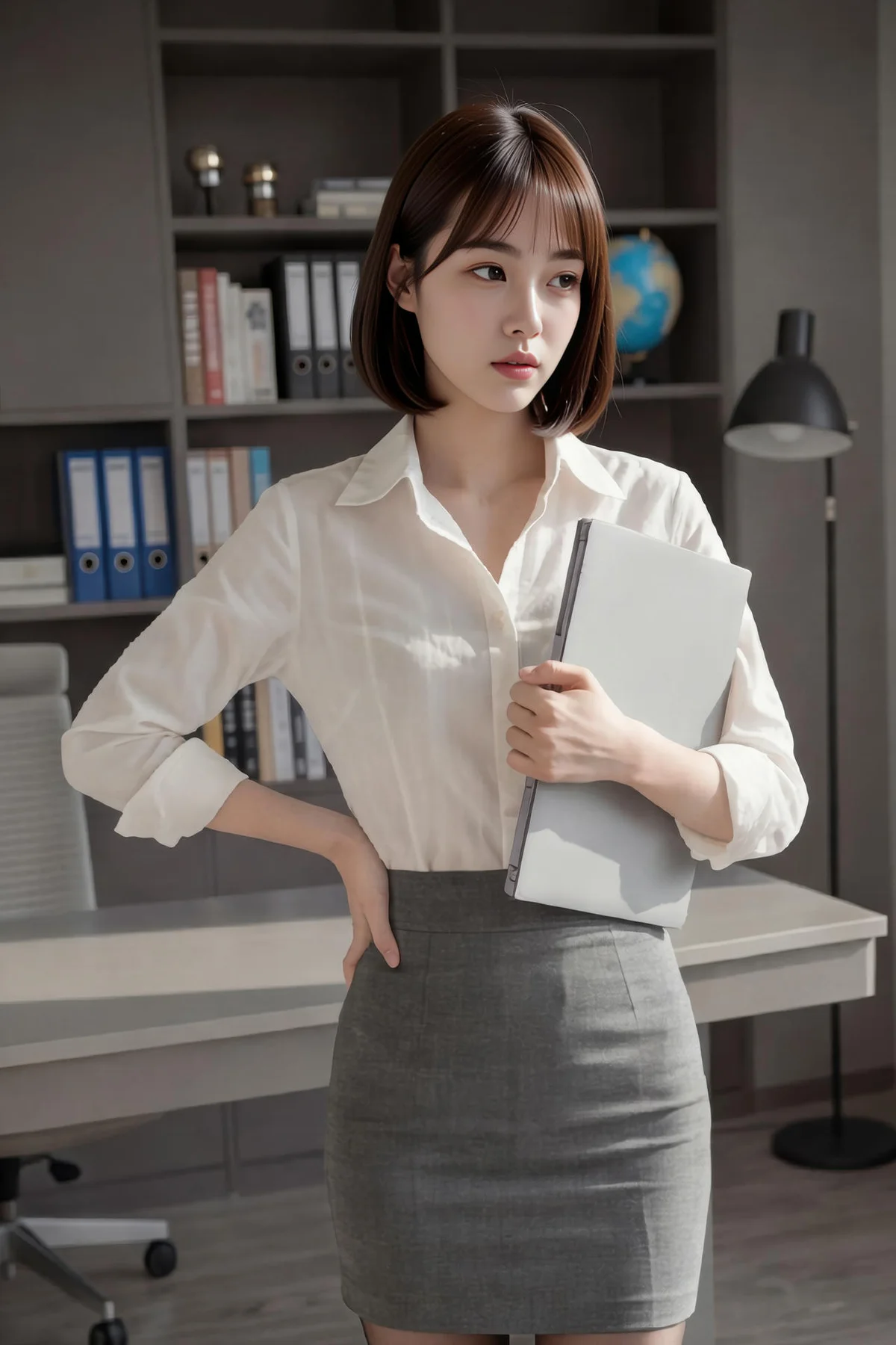AIG  No.414 小乔办公室ol制服 - 13