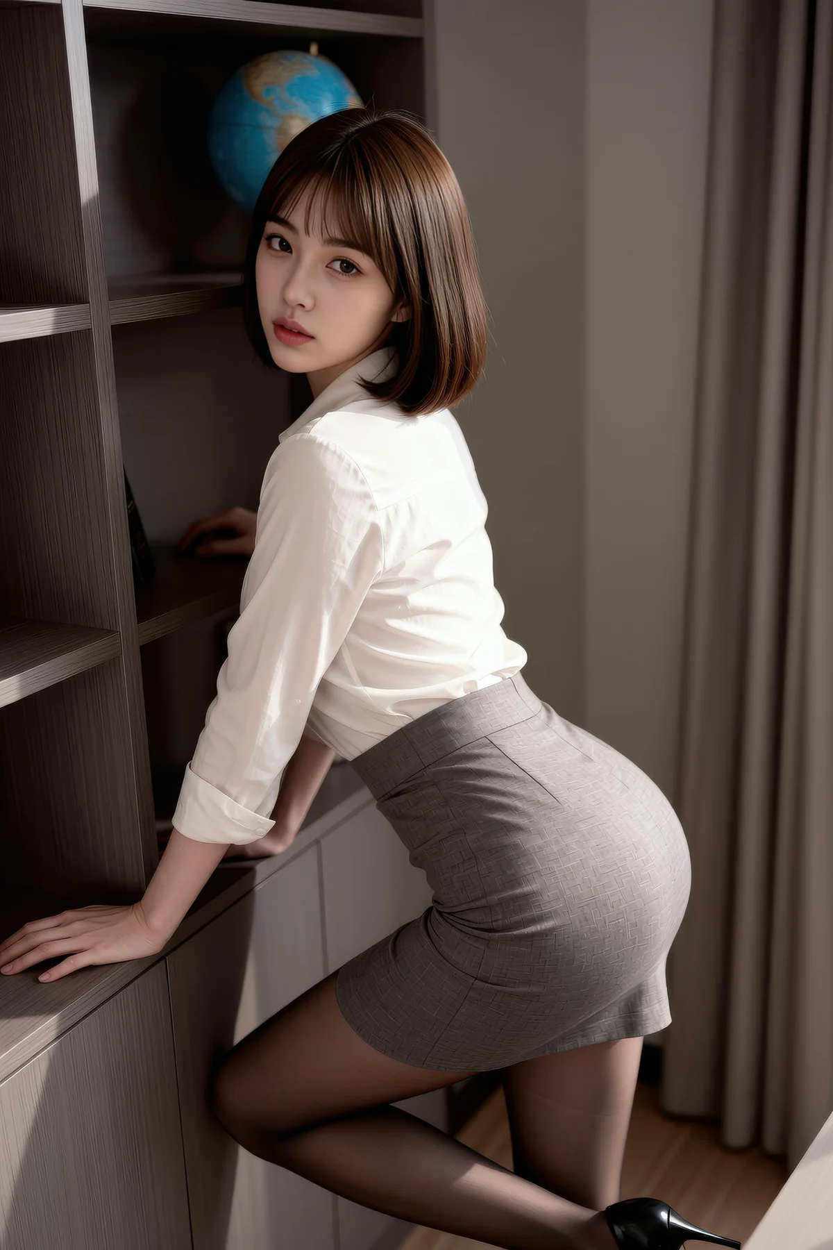 AIG  No.414 小乔办公室ol制服 - 19