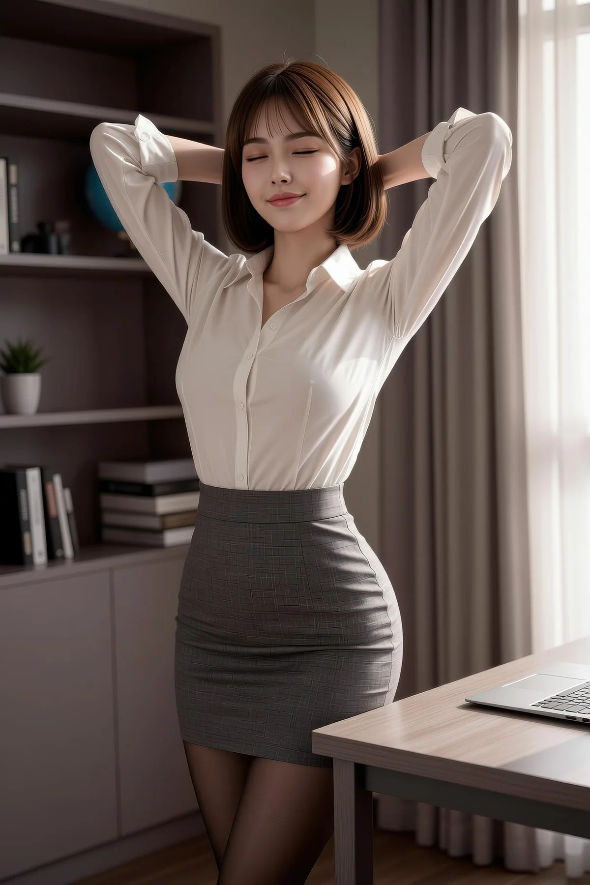 AIG  No.414 小乔办公室ol制服 - 22