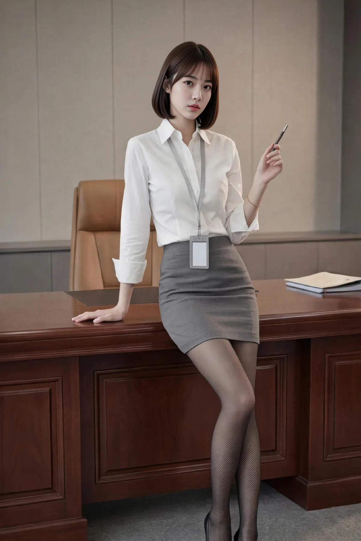 AIG  No.414 小乔办公室ol制服 - 24