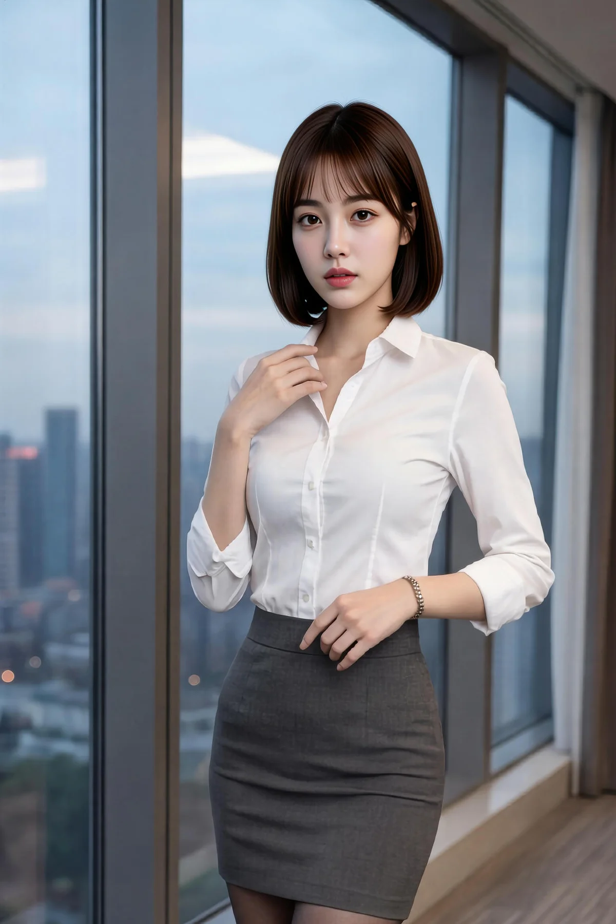 AIG  No.414 小乔办公室ol制服 - 31