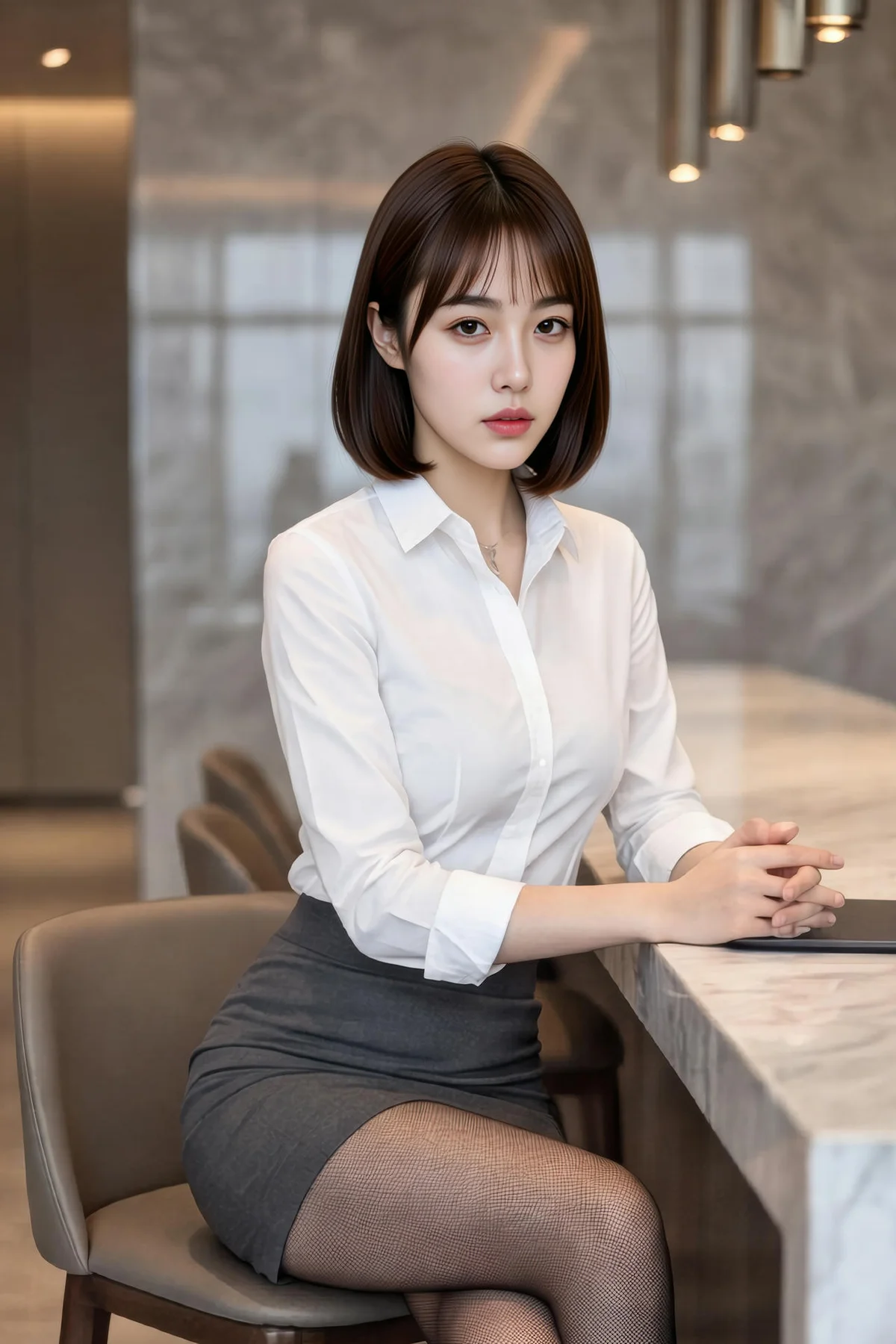 AIG  No.414 小乔办公室ol制服 - 34