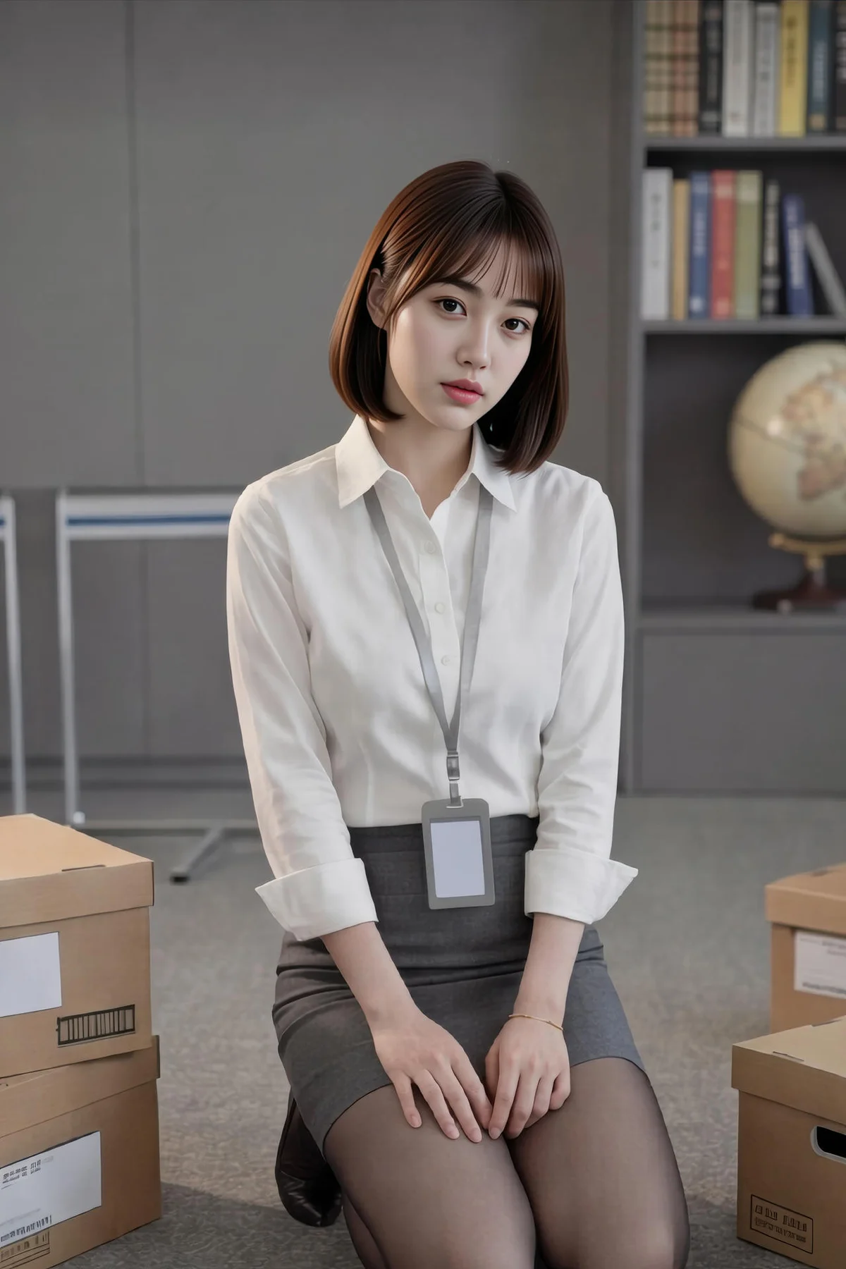 AIG  No.414 小乔办公室ol制服 - 38