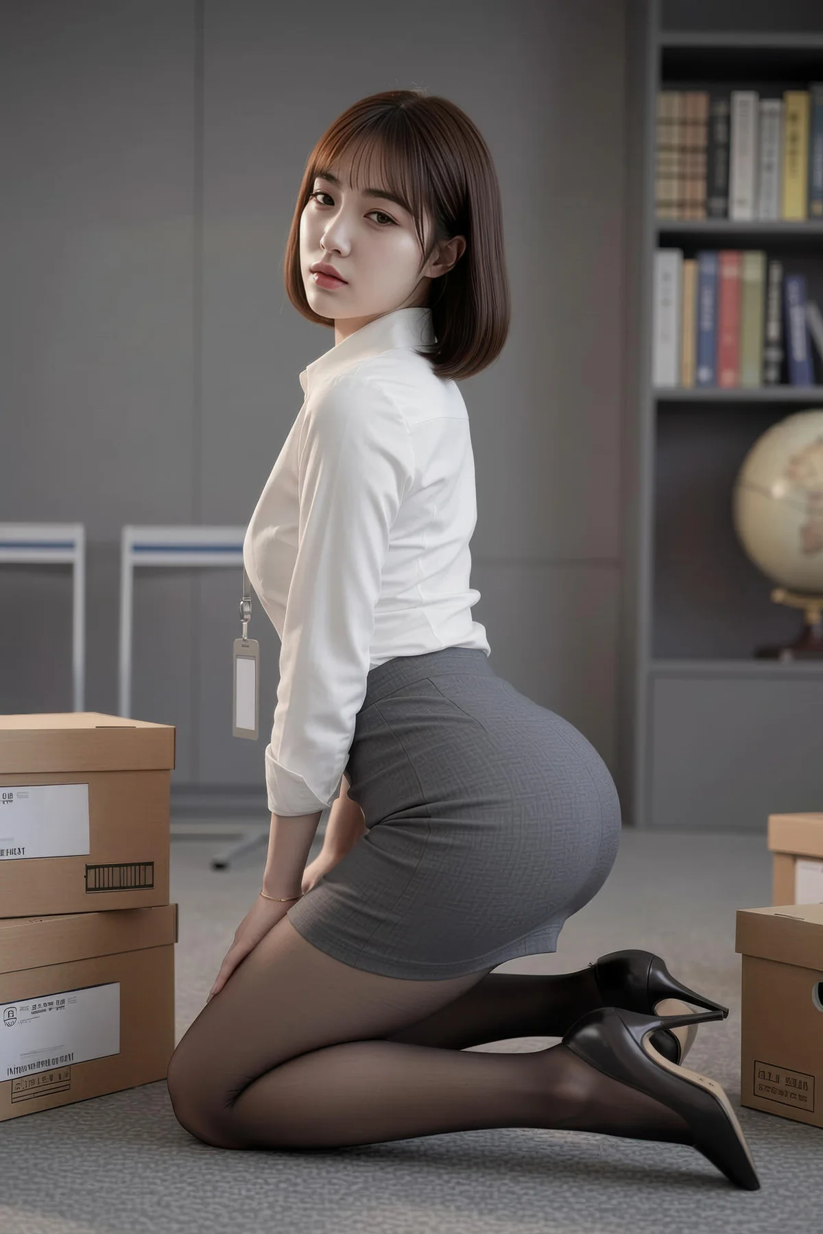 AIG  No.414 小乔办公室ol制服 - 40