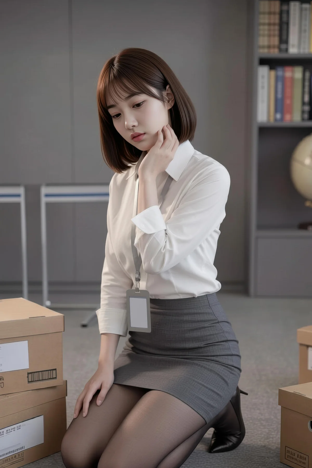 AIG  No.414 小乔办公室ol制服 - 41