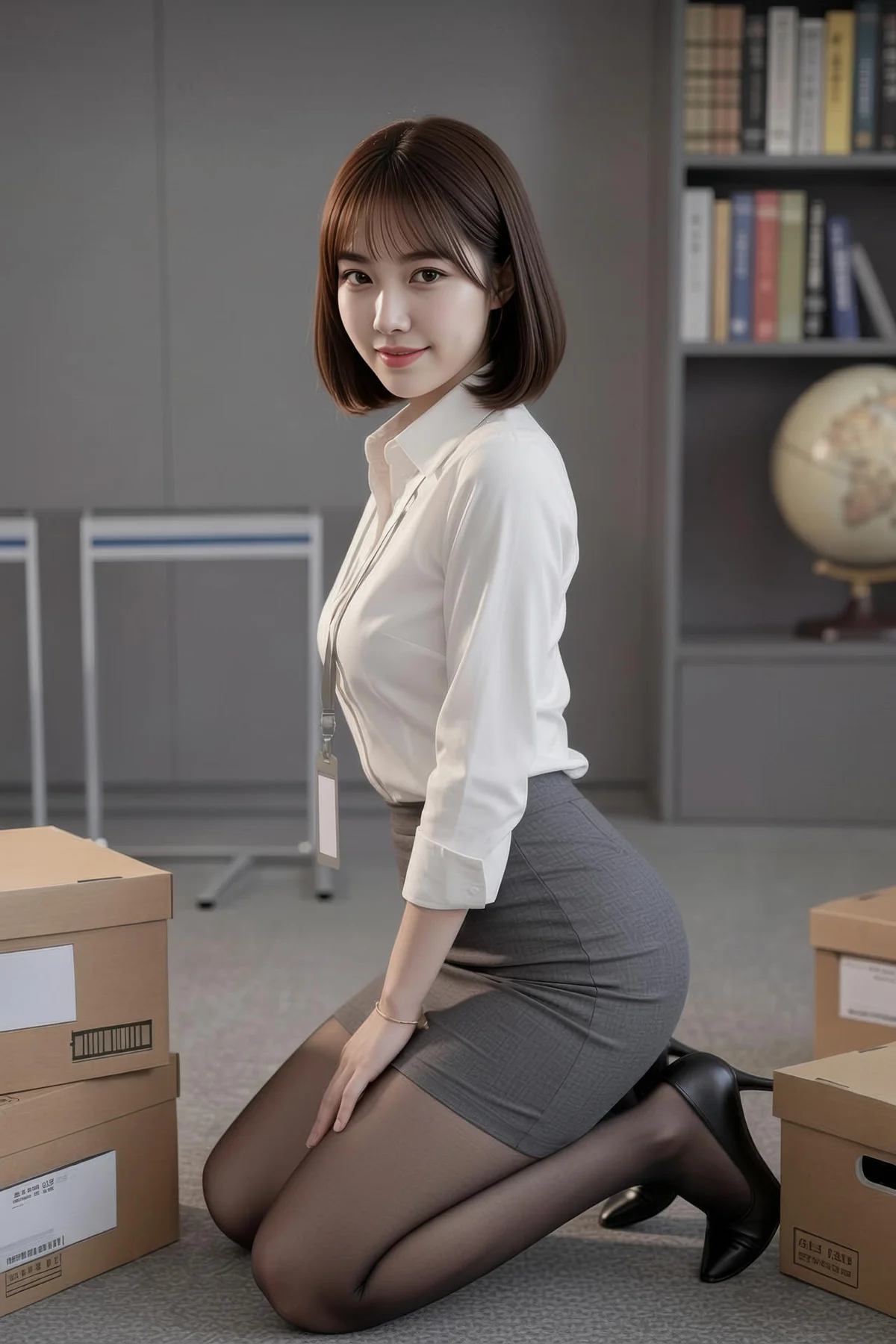 AIG  No.414 小乔办公室ol制服 - 47