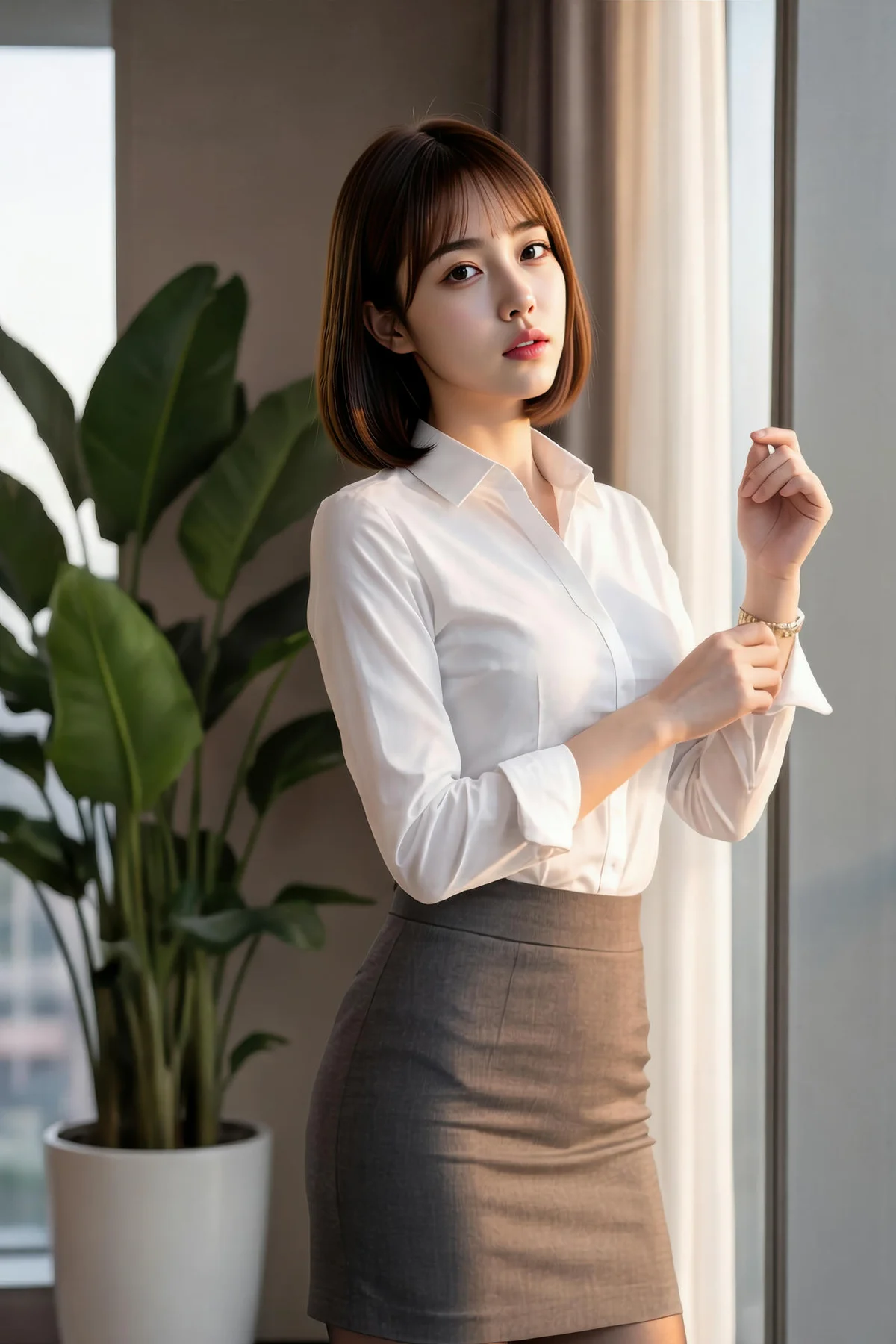 AIG  No.414 小乔办公室ol制服 - 58