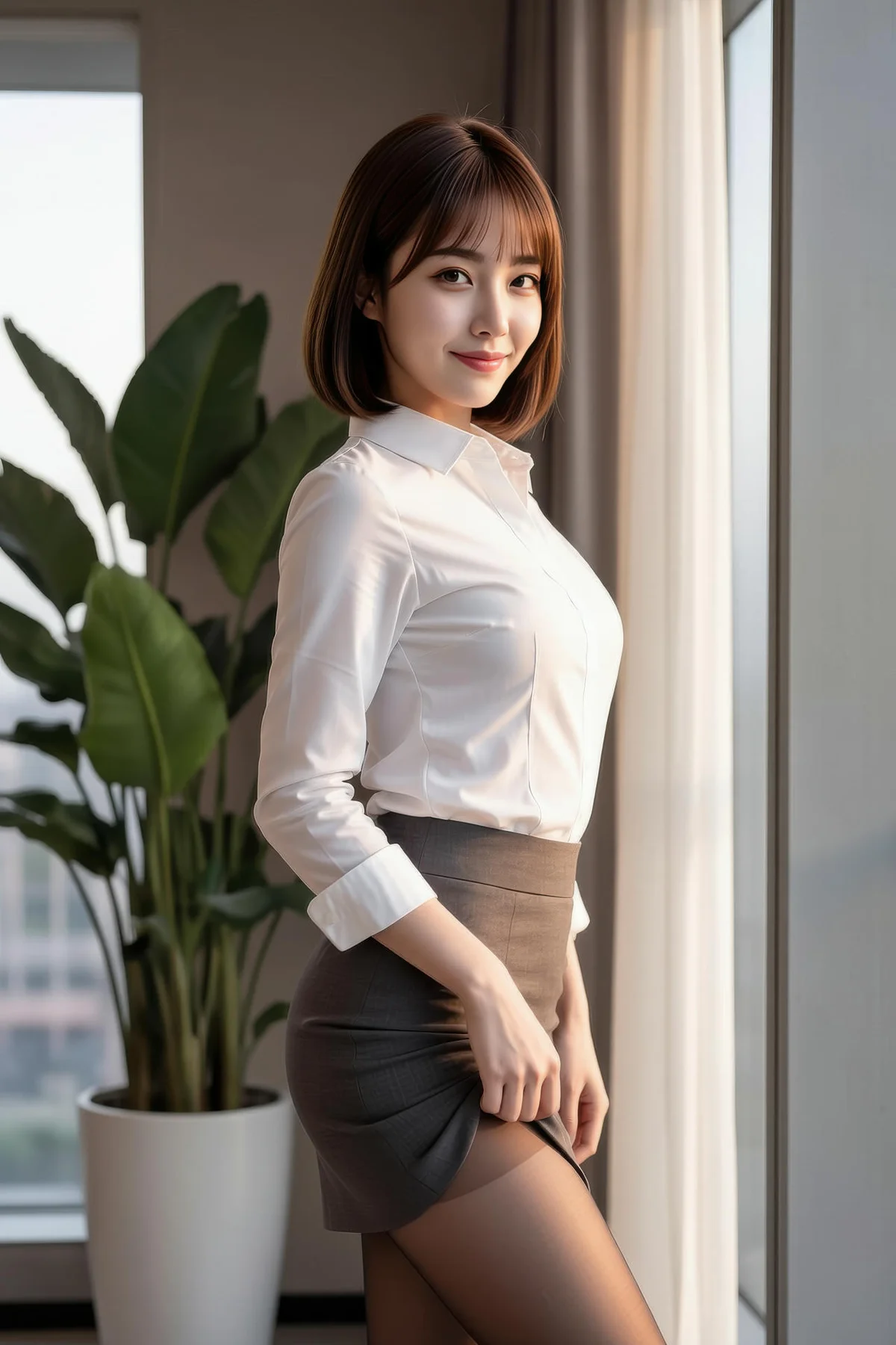 AIG  No.414 小乔办公室ol制服 - 64
