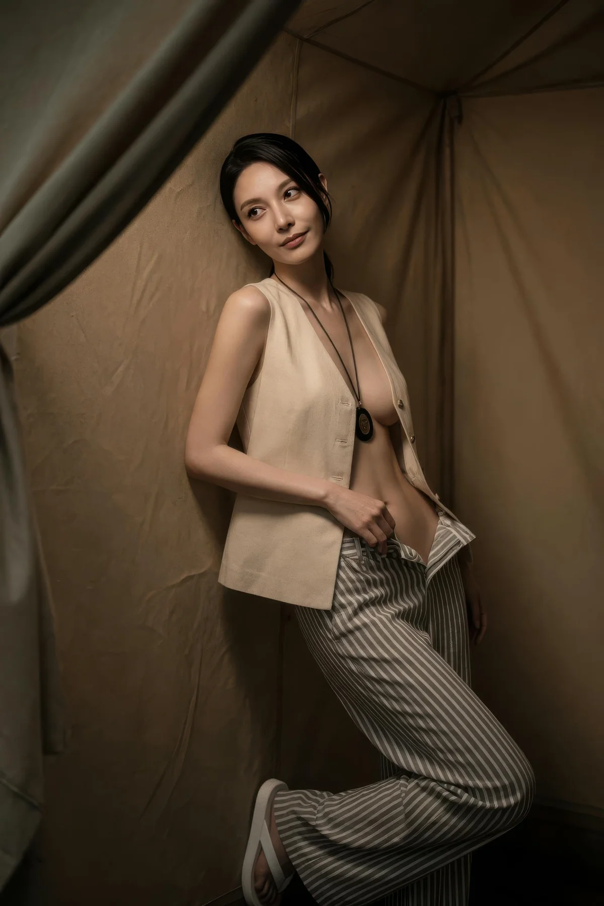 AIG  No.420 柒琪喵爆乳森林写真 - 20