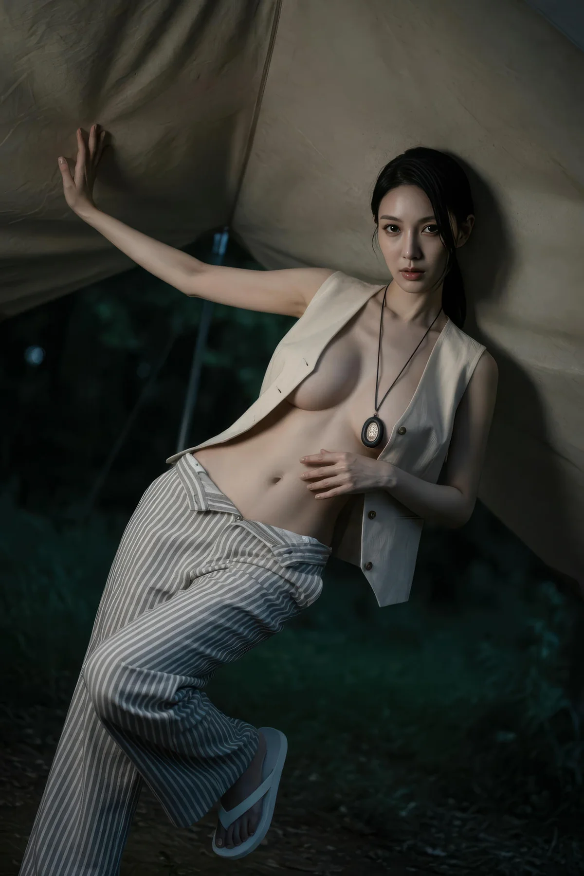 AIG  No.420 柒琪喵爆乳森林写真 - 25