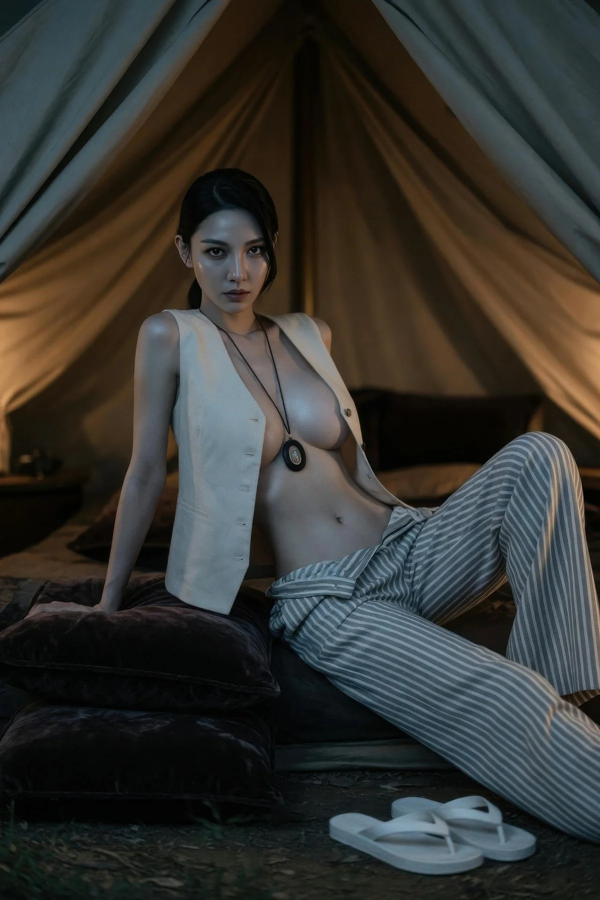 AIG  No.420 柒琪喵爆乳森林写真 - 29