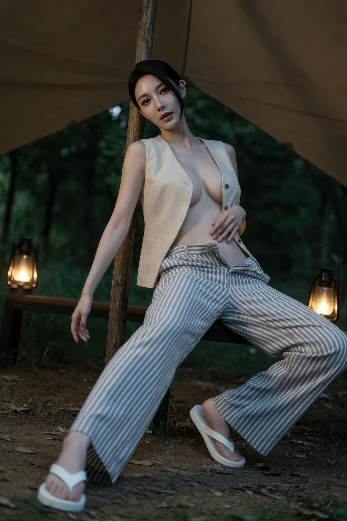 AIG  No.420 柒琪喵爆乳森林写真 - 31