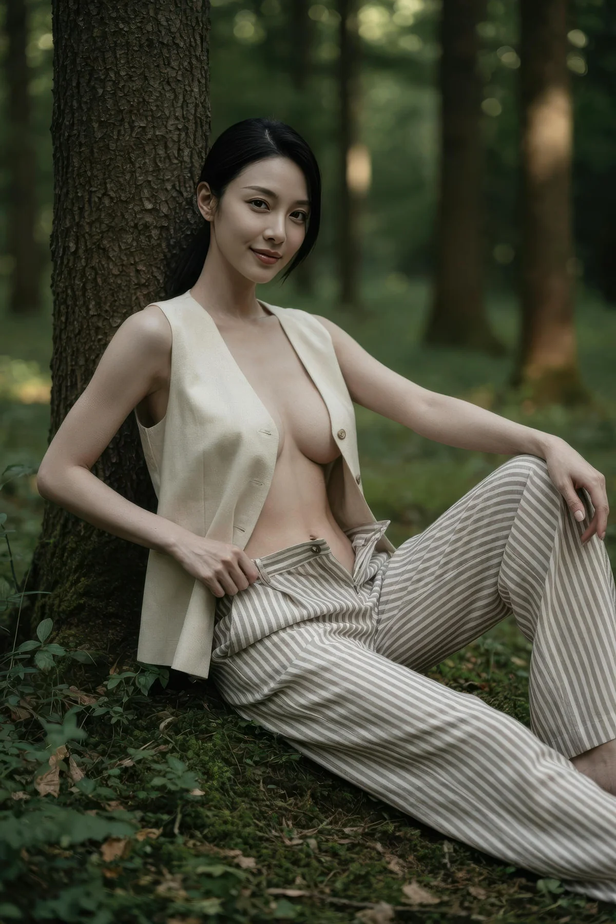 AIG  No.420 柒琪喵爆乳森林写真 - 47