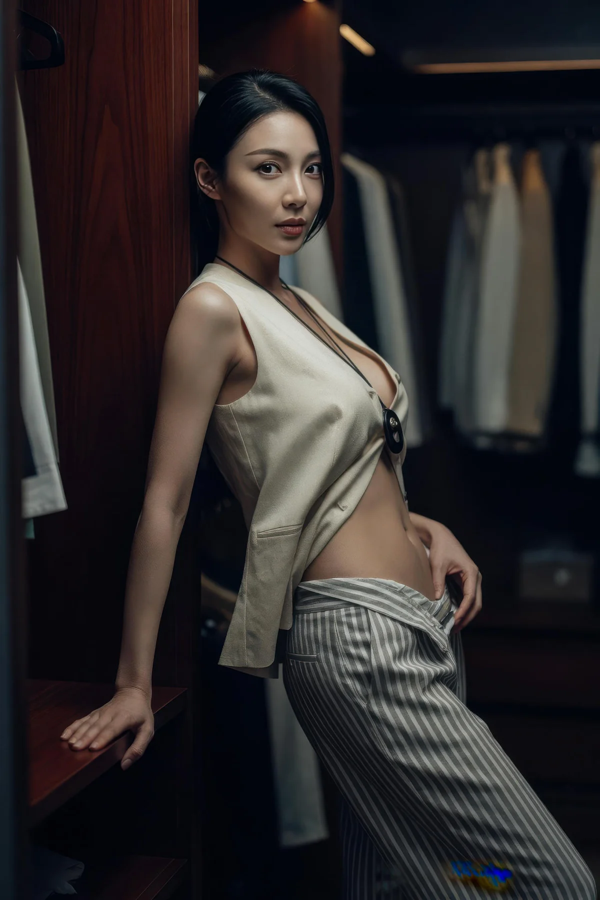 AIG  No.420 柒琪喵爆乳森林写真 - 50