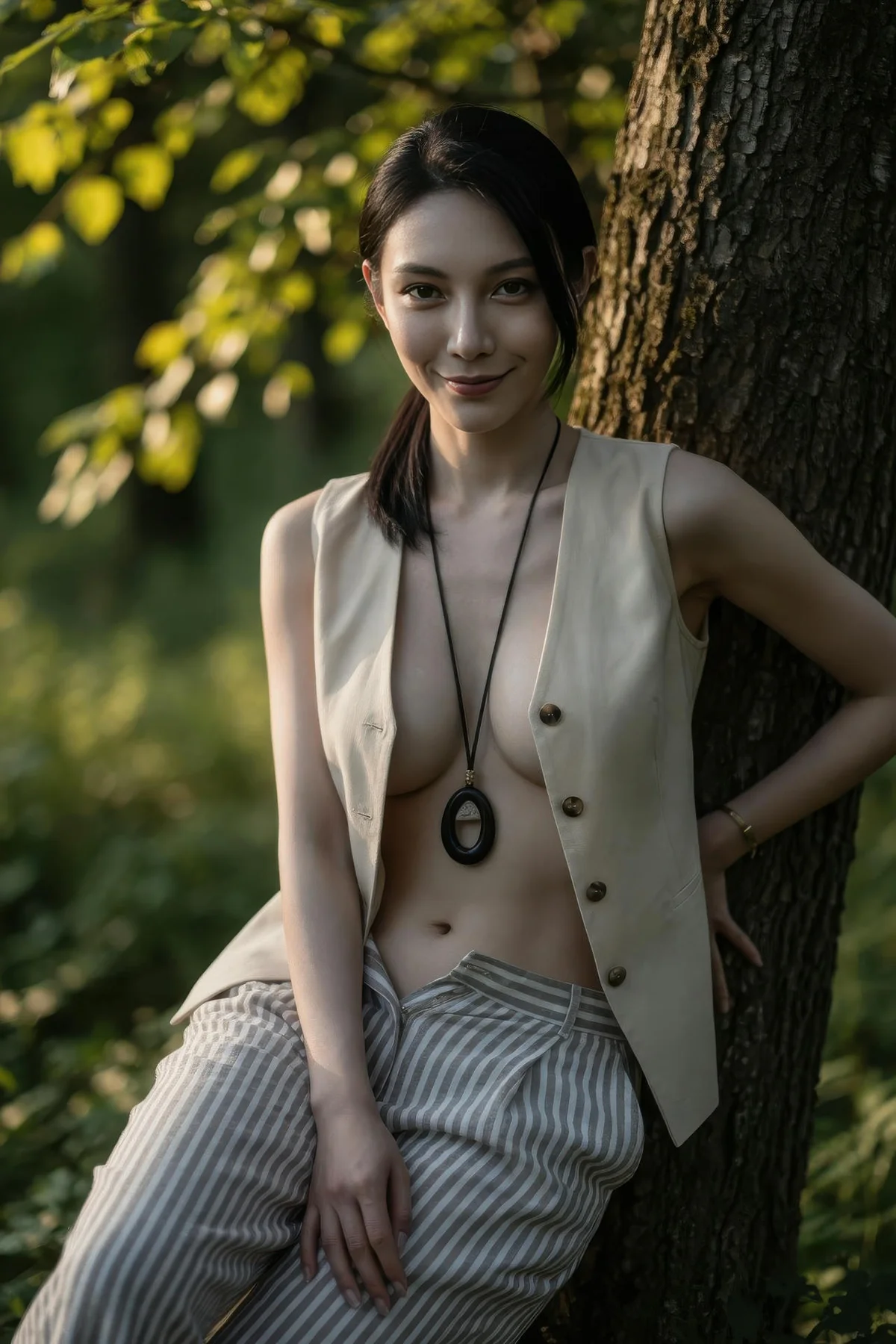 AIG  No.420 柒琪喵爆乳森林写真 - 65