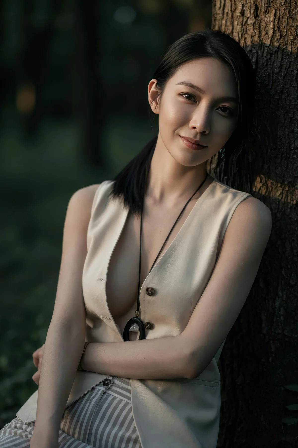 AIG  No.420 柒琪喵爆乳森林写真 - 70