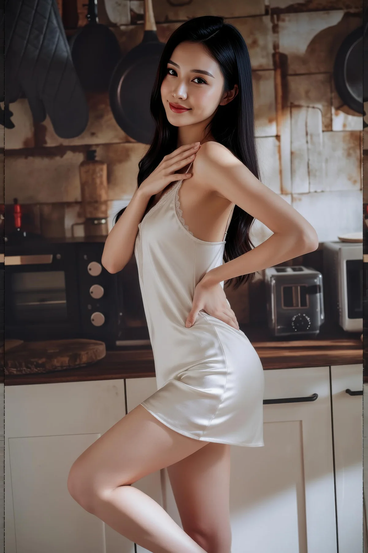 AIG  No.421 猫猫er丝绸睡衣写真 - 25