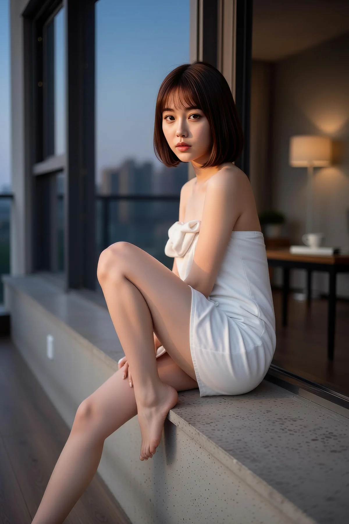 AIG  No.422 小乔俏皮爆乳背带裤写真 - 22