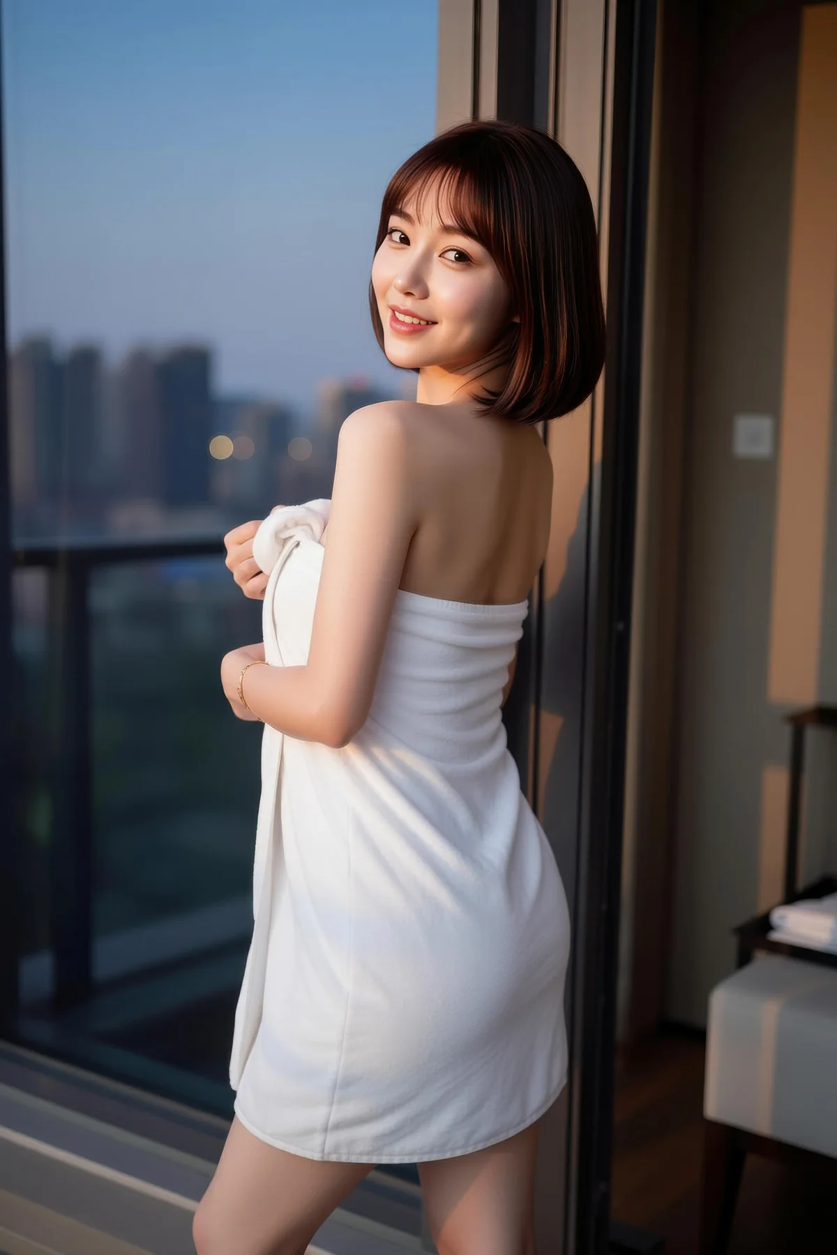 AIG  No.422 小乔俏皮爆乳背带裤写真 - 25