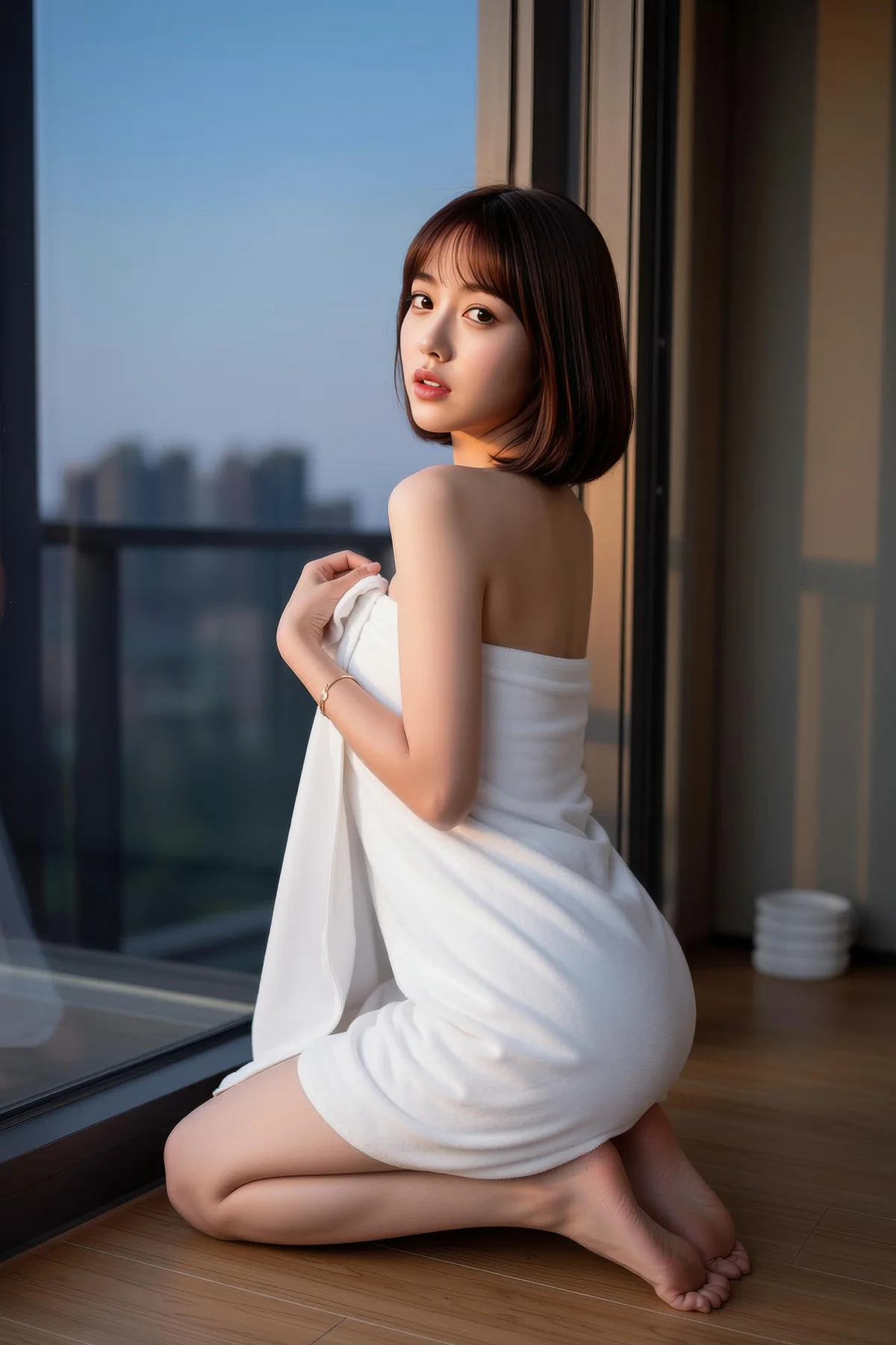AIG  No.422 小乔俏皮爆乳背带裤写真 - 26
