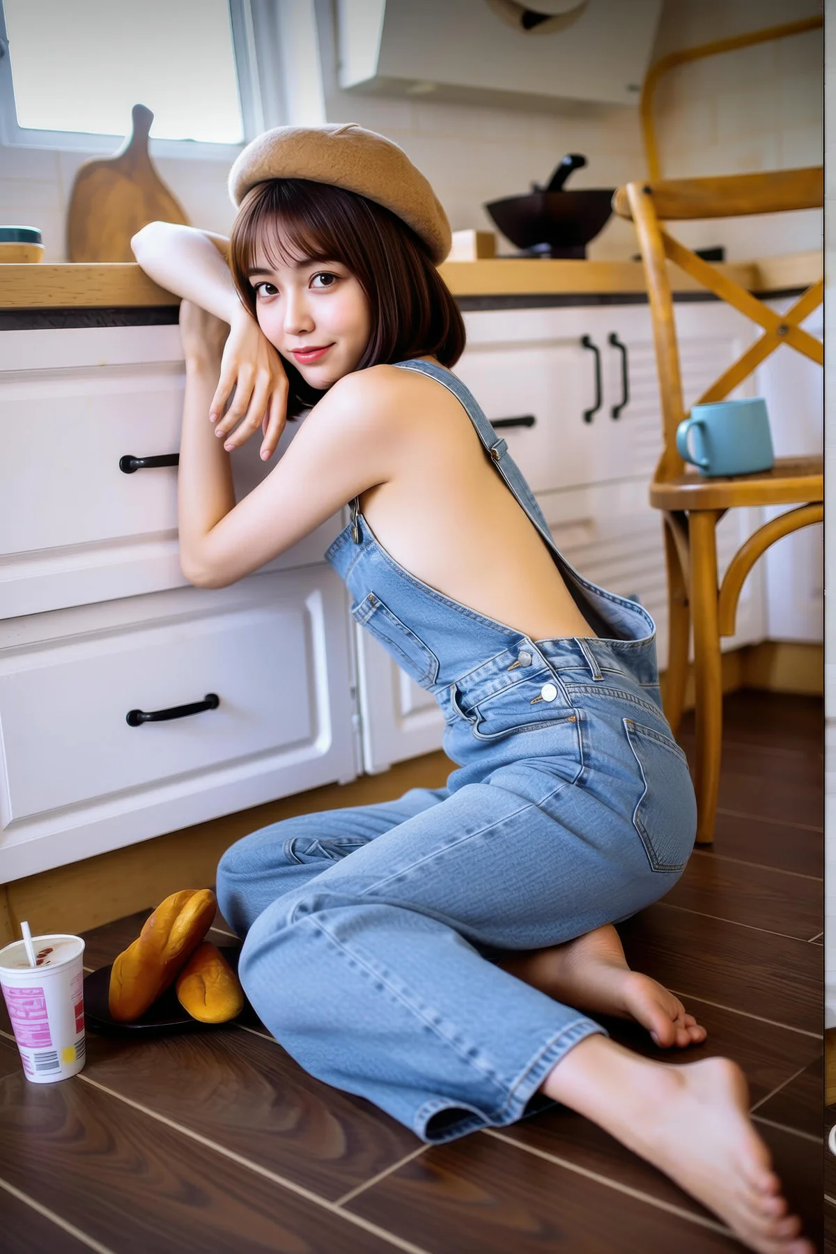 AIG  No.422 小乔俏皮爆乳背带裤写真 - 33