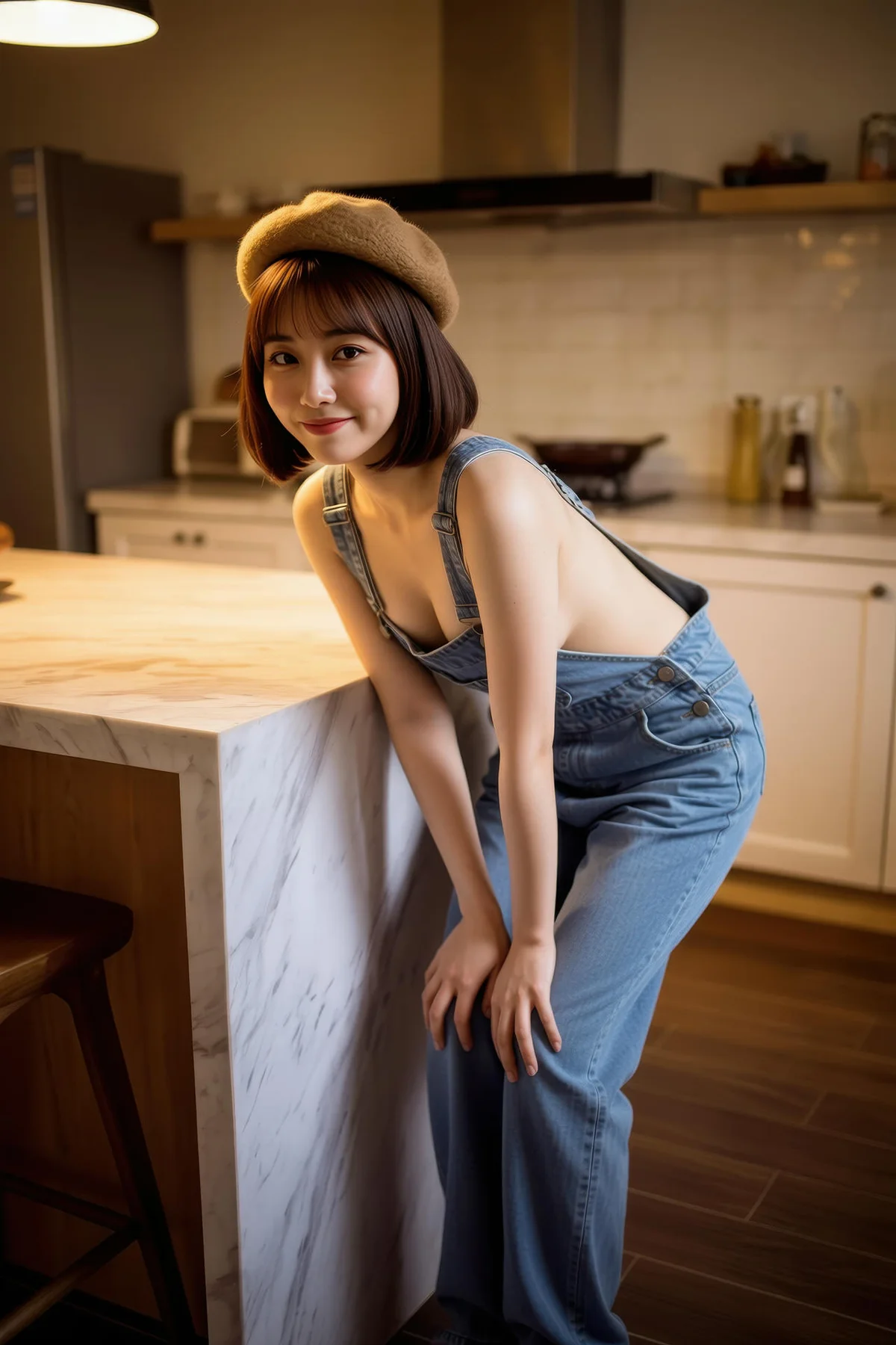 AIG  No.422 小乔俏皮爆乳背带裤写真 - 66