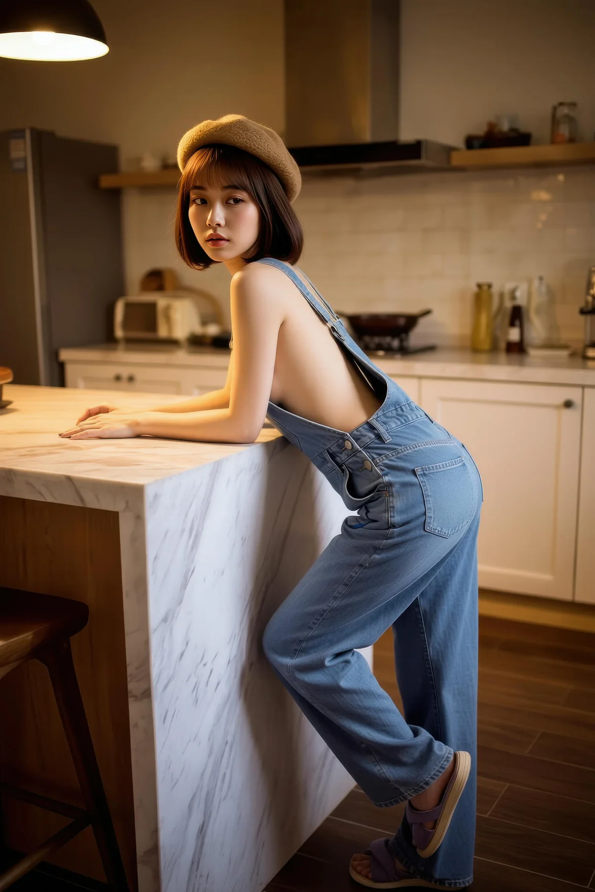AIG  No.422 小乔俏皮爆乳背带裤写真 - 68