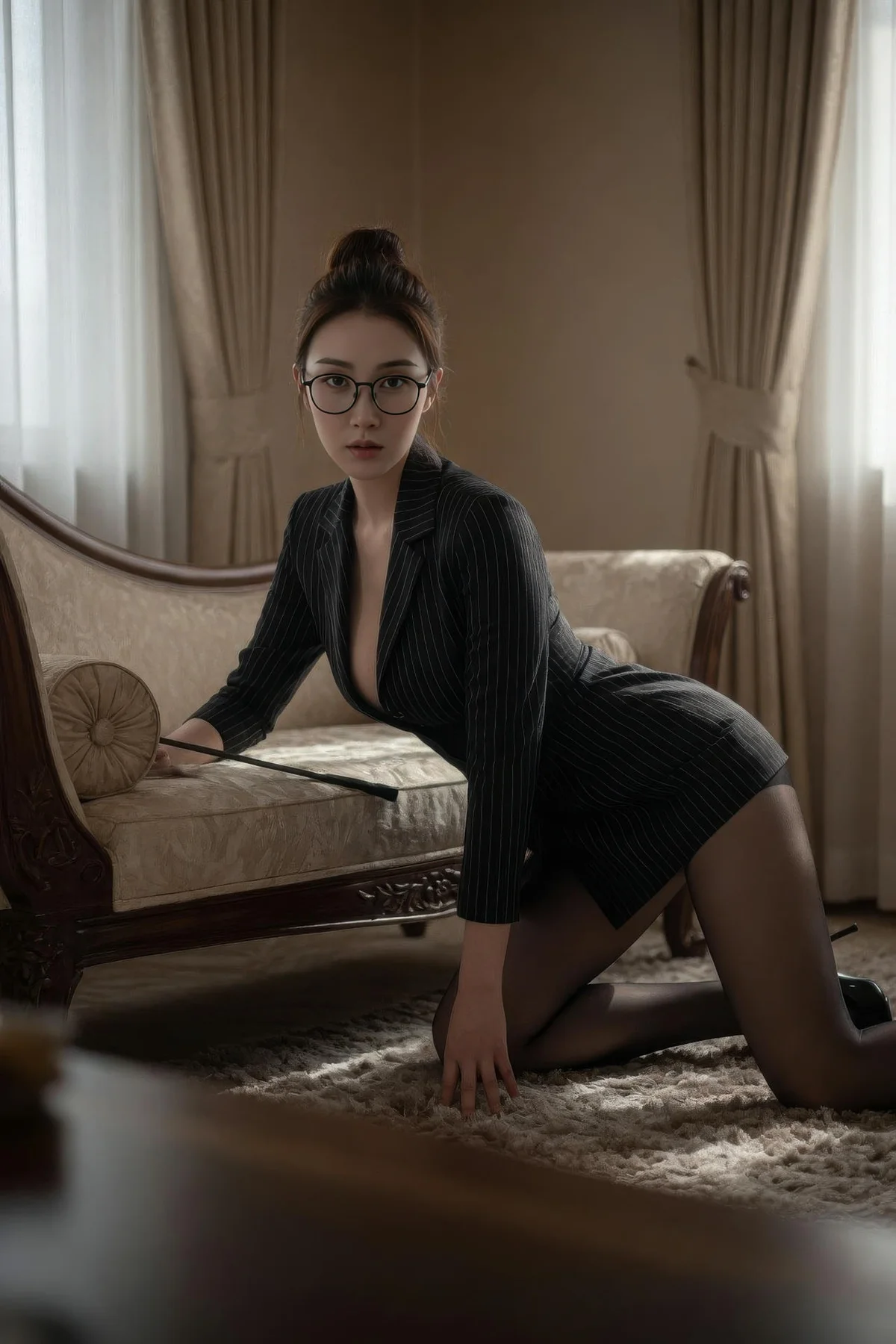 AIG  No.424 一柠爆乳制服黑丝 - 26