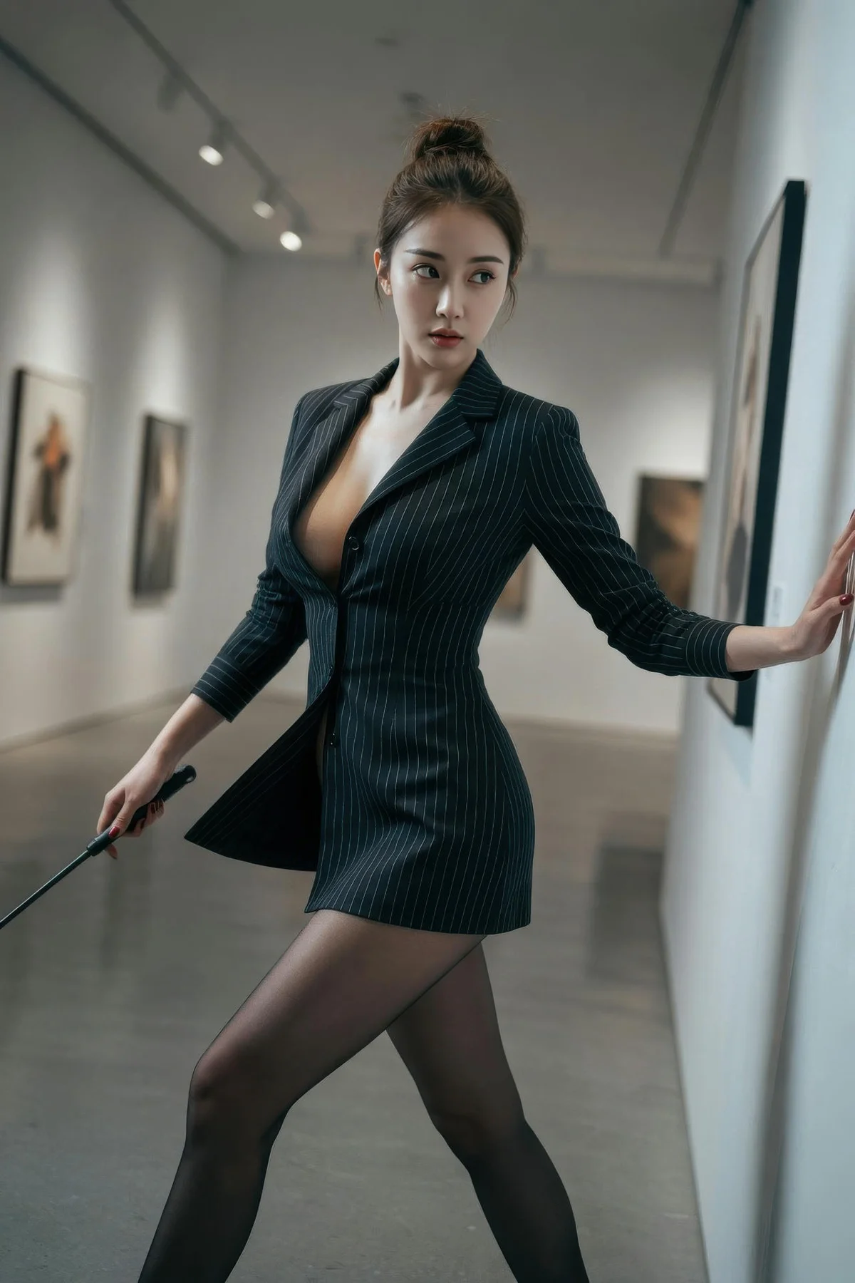 AIG  No.424 一柠爆乳制服黑丝 - 62