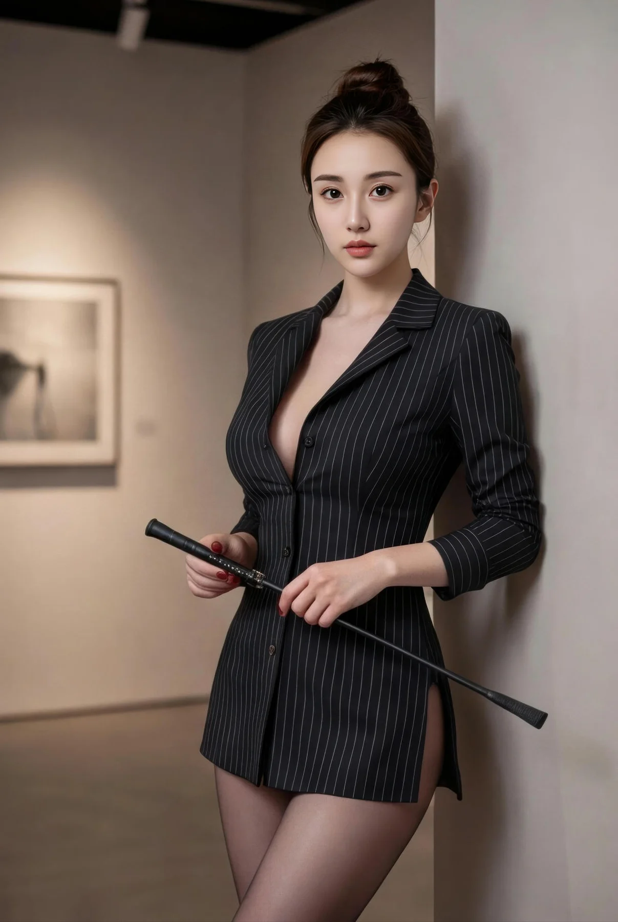 AIG  No.424 一柠爆乳制服黑丝 - 66