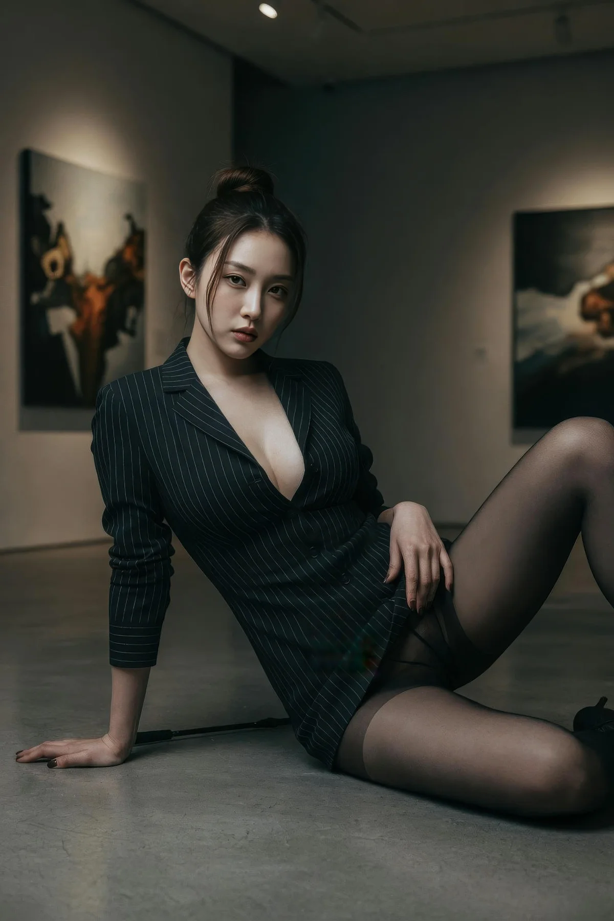 AIG  No.424 一柠爆乳制服黑丝 - 68