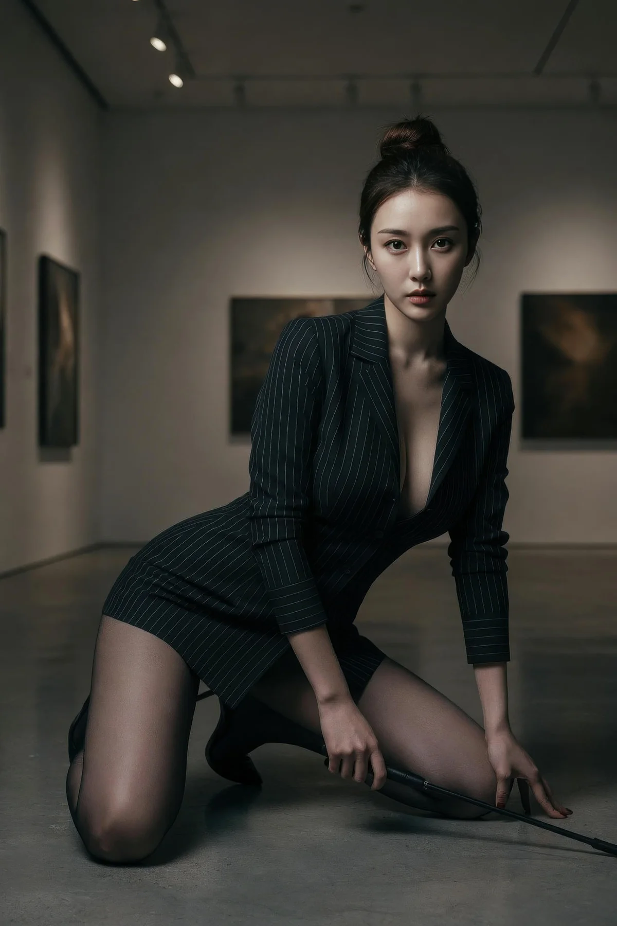 AIG  No.424 一柠爆乳制服黑丝 - 73