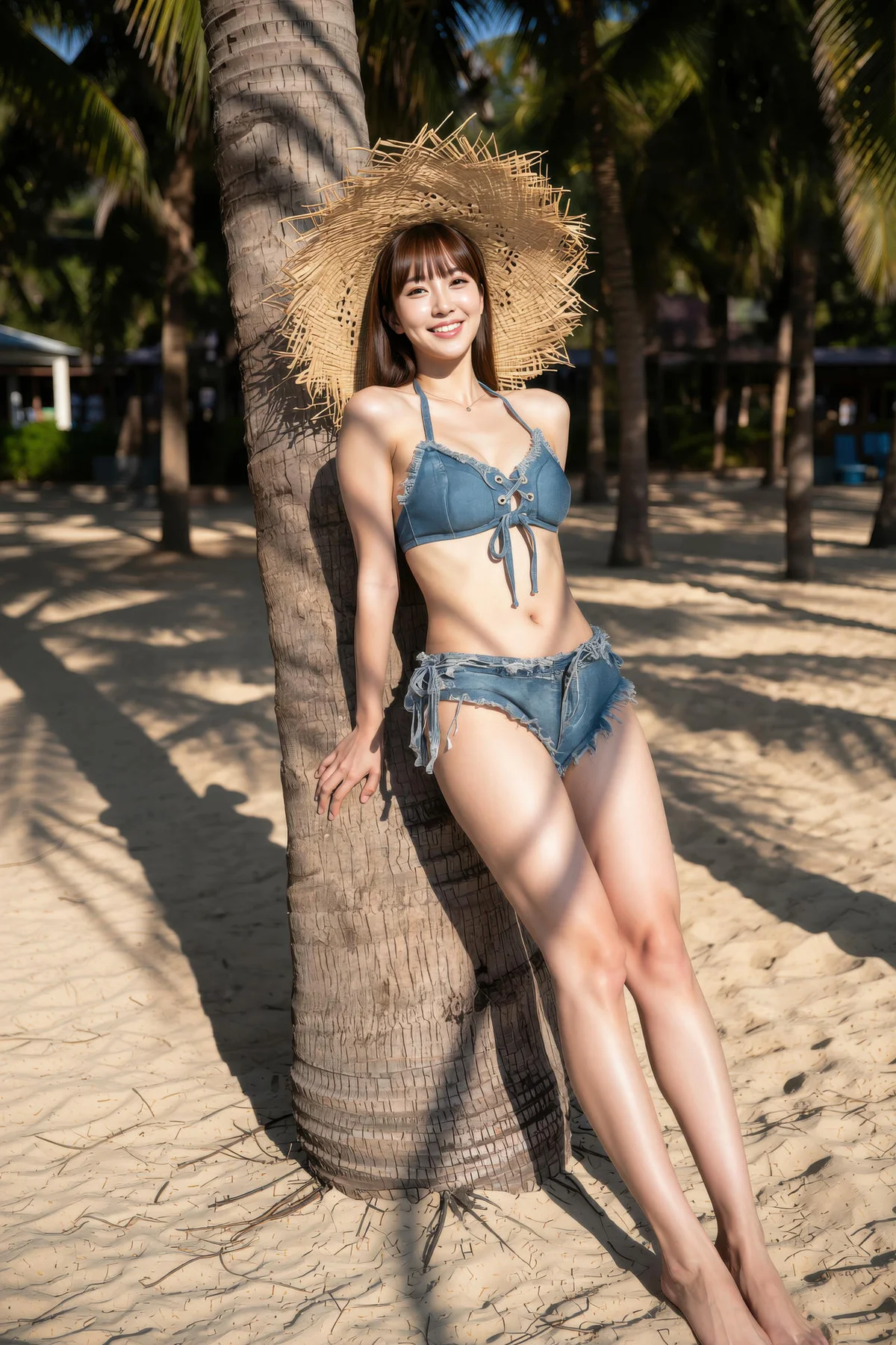 AIG  No.425 婉婉牛仔沙滩比基尼 - 11