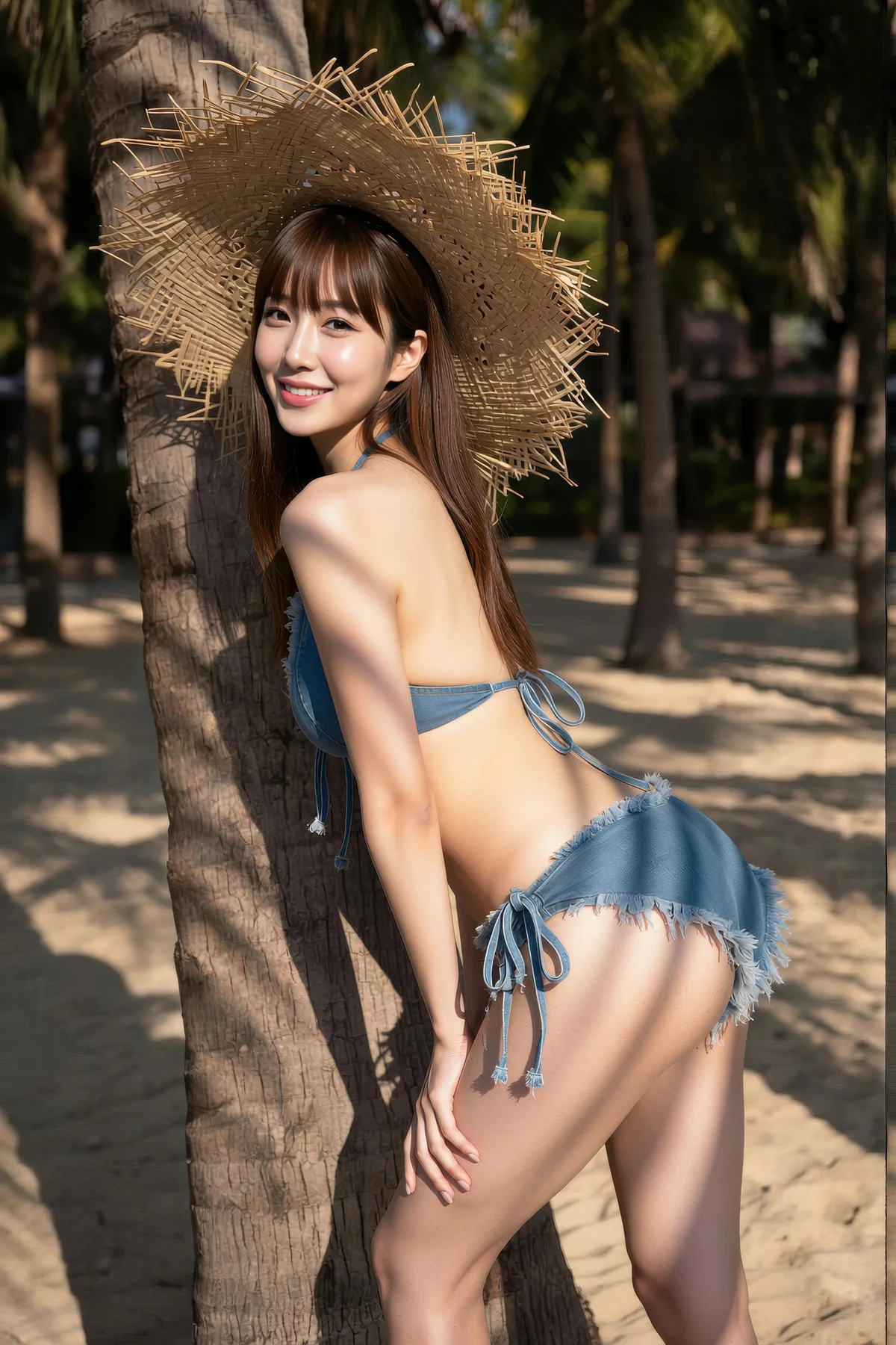 AIG  No.425 婉婉牛仔沙滩比基尼 - 13
