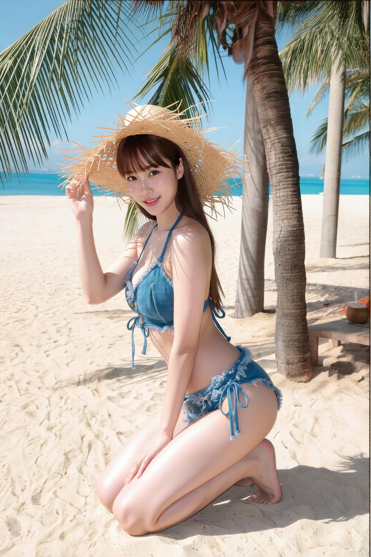 AIG  No.425 婉婉牛仔沙滩比基尼 - 32
