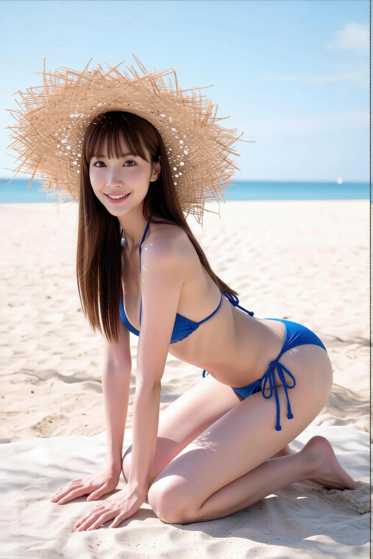 AIG  No.425 婉婉牛仔沙滩比基尼 - 56