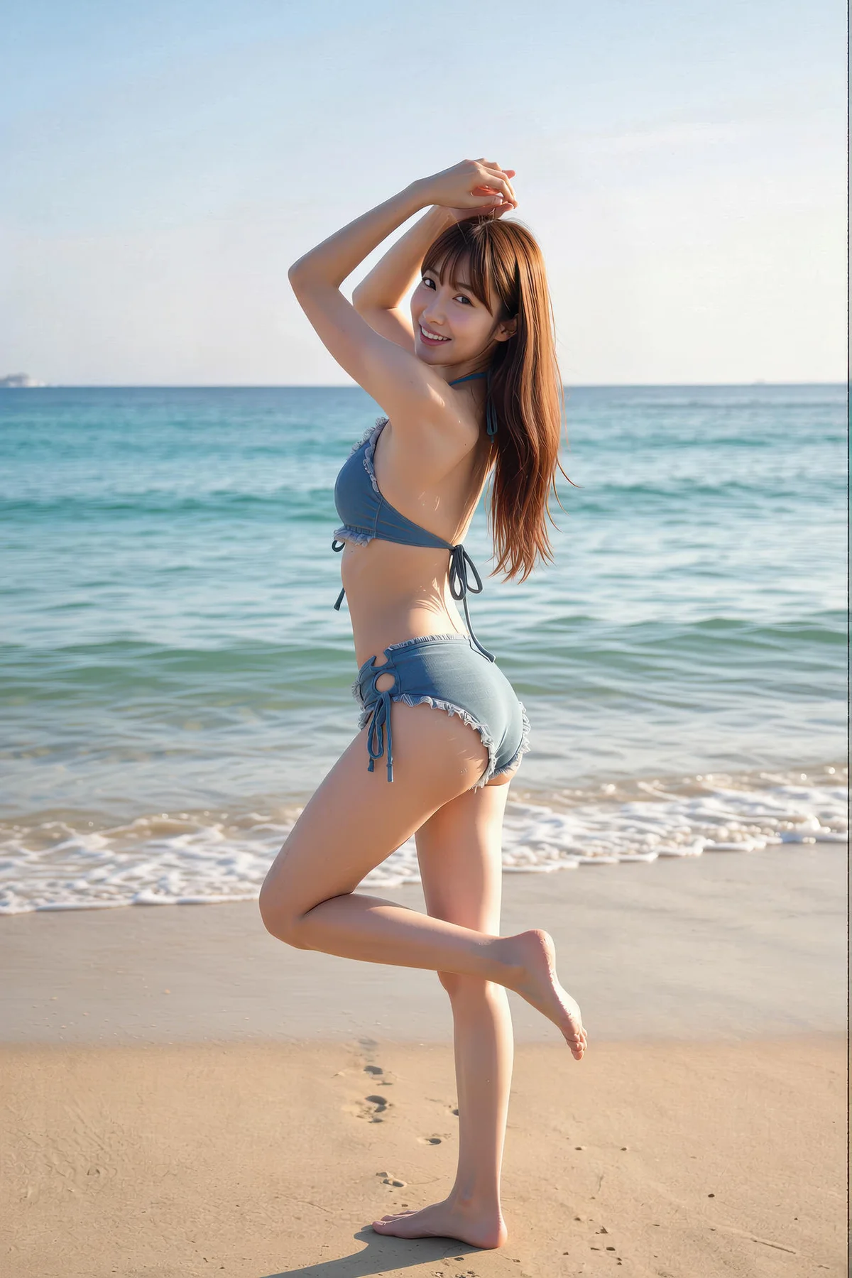 AIG  No.425 婉婉牛仔沙滩比基尼 - 68