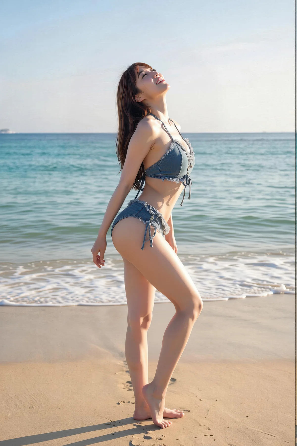 AIG  No.425 婉婉牛仔沙滩比基尼 - 69