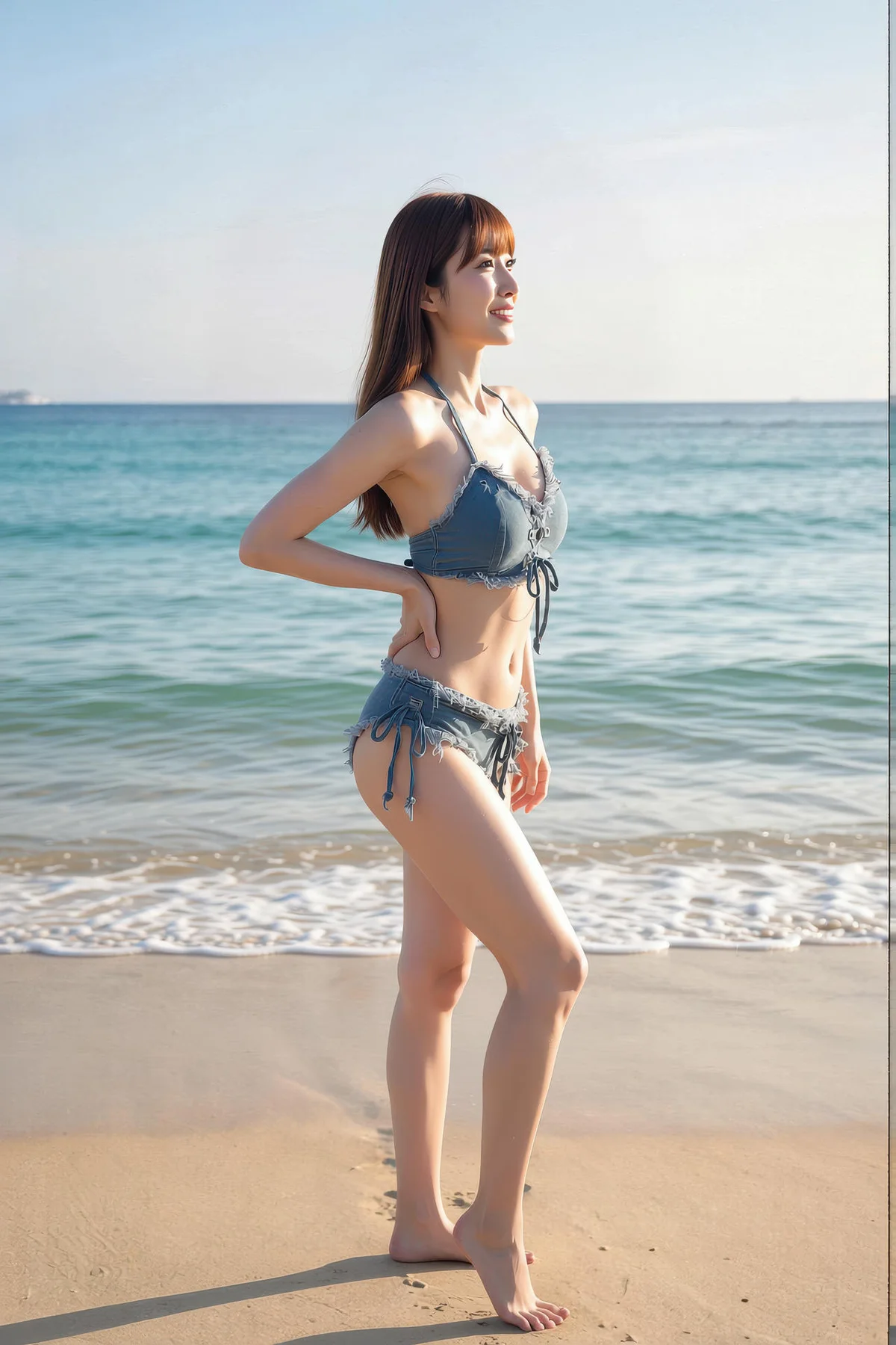 AIG  No.425 婉婉牛仔沙滩比基尼 - 70