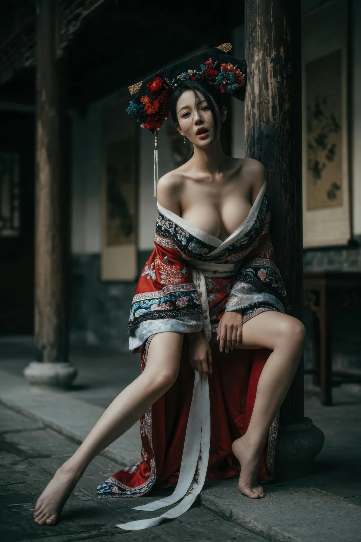 AIG  No.429 柒琪喵格格制服爆乳写真 - 12