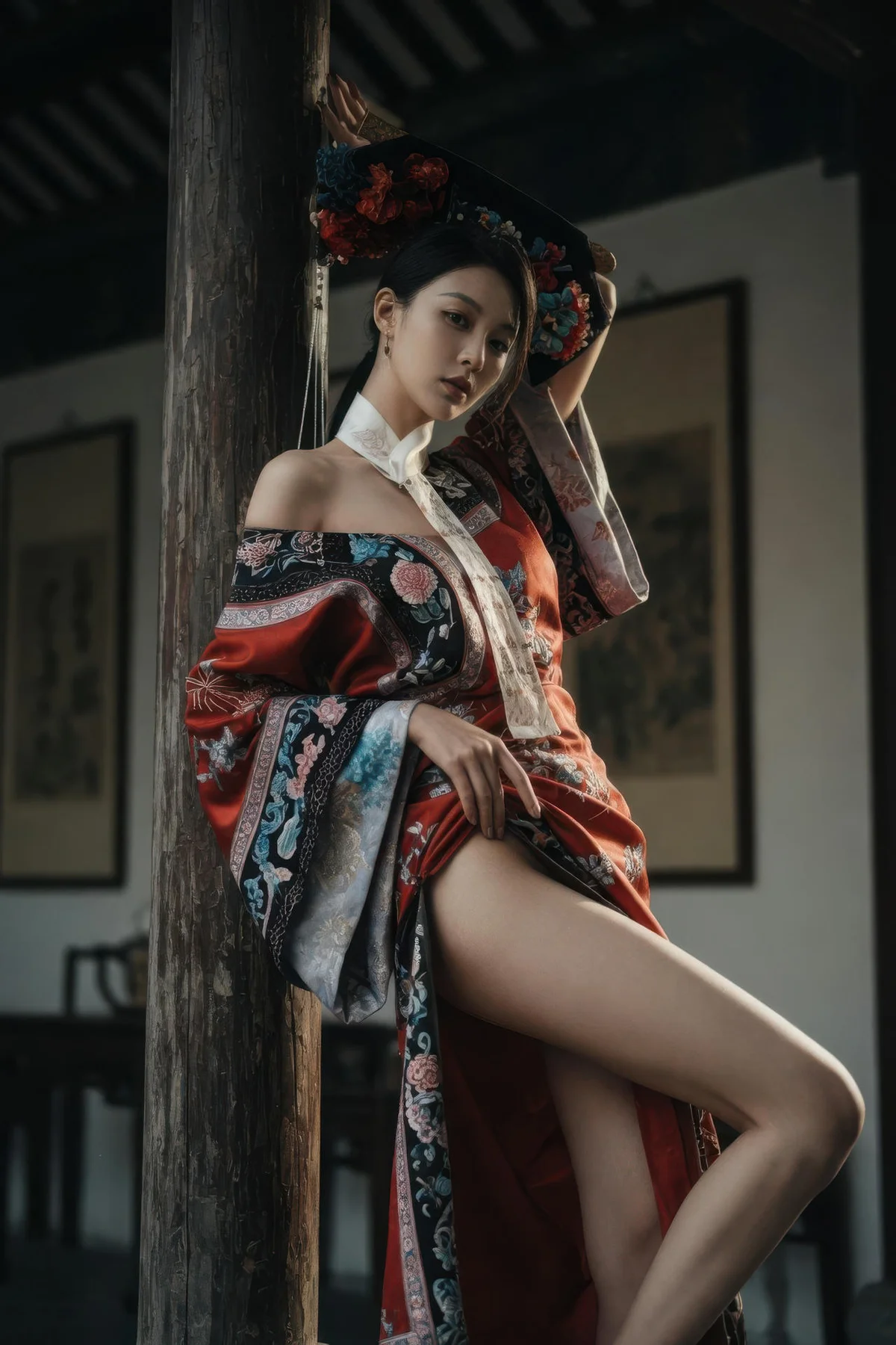 AIG  No.429 柒琪喵格格制服爆乳写真 - 15