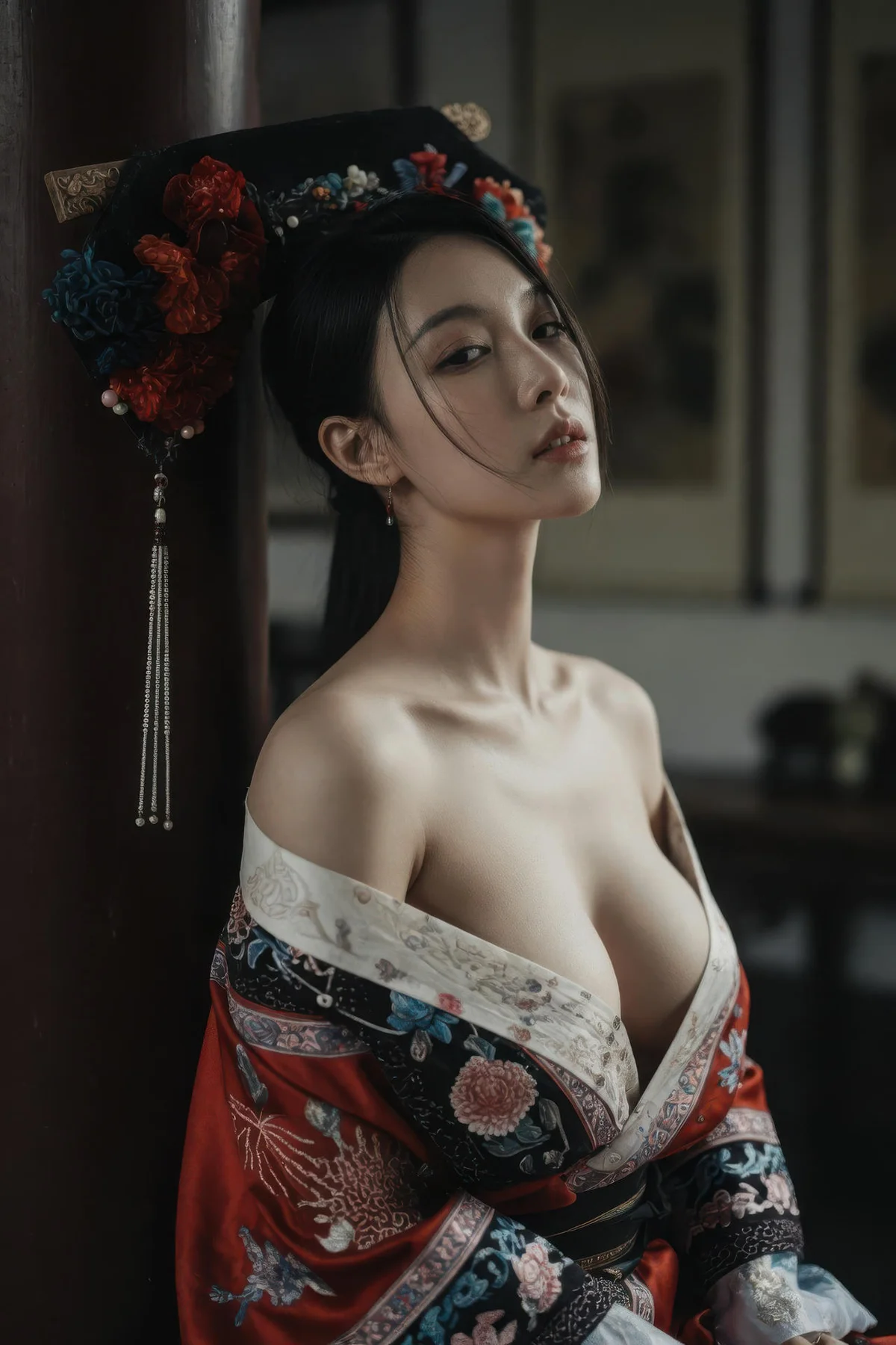 AIG  No.429 柒琪喵格格制服爆乳写真 - 16