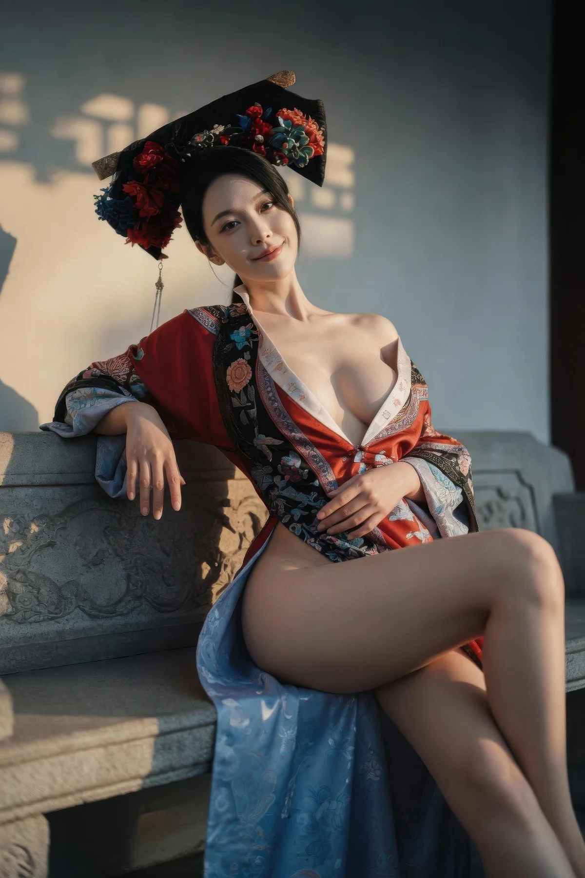 AIG  No.429 柒琪喵格格制服爆乳写真 - 19