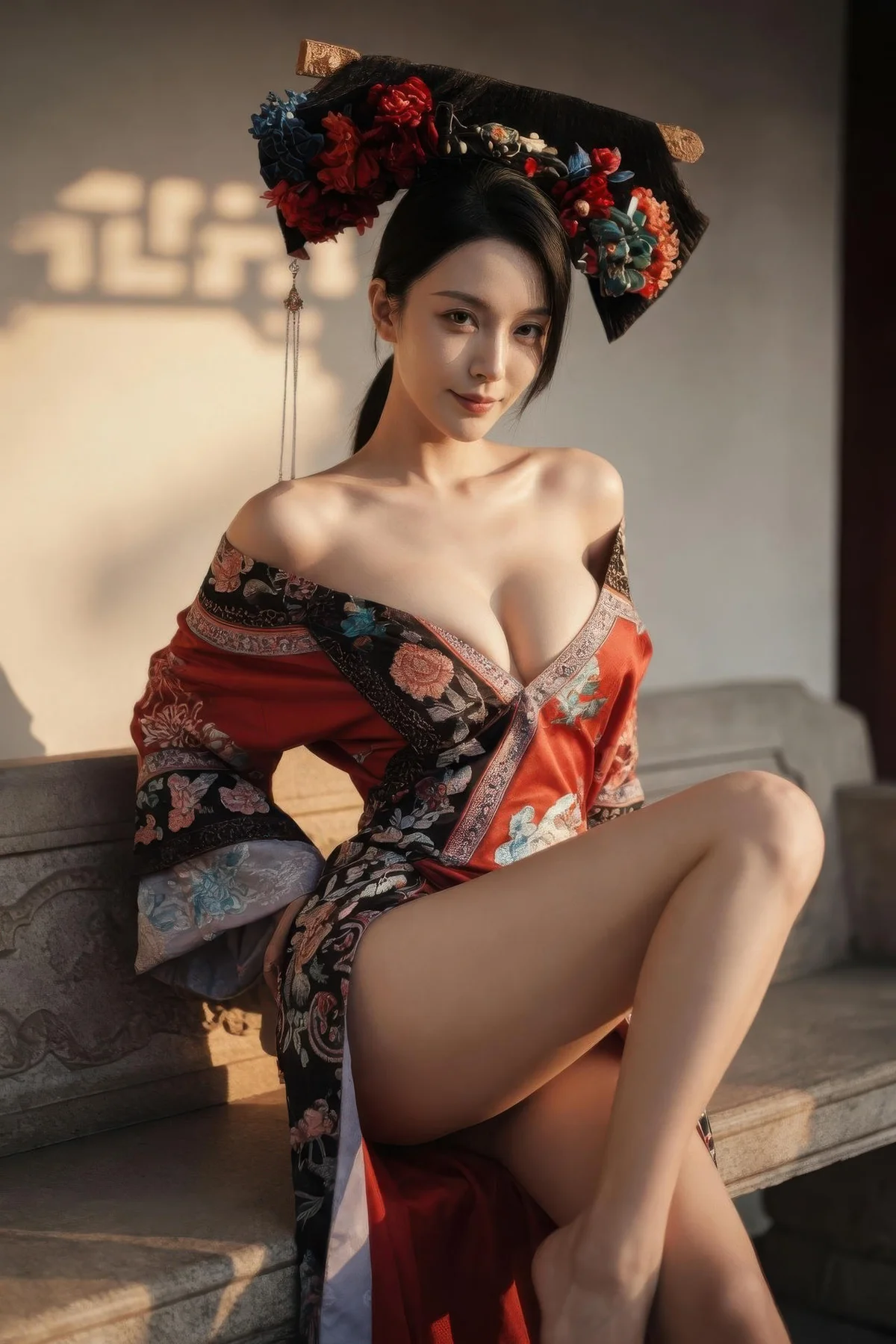 AIG  No.429 柒琪喵格格制服爆乳写真 - 21