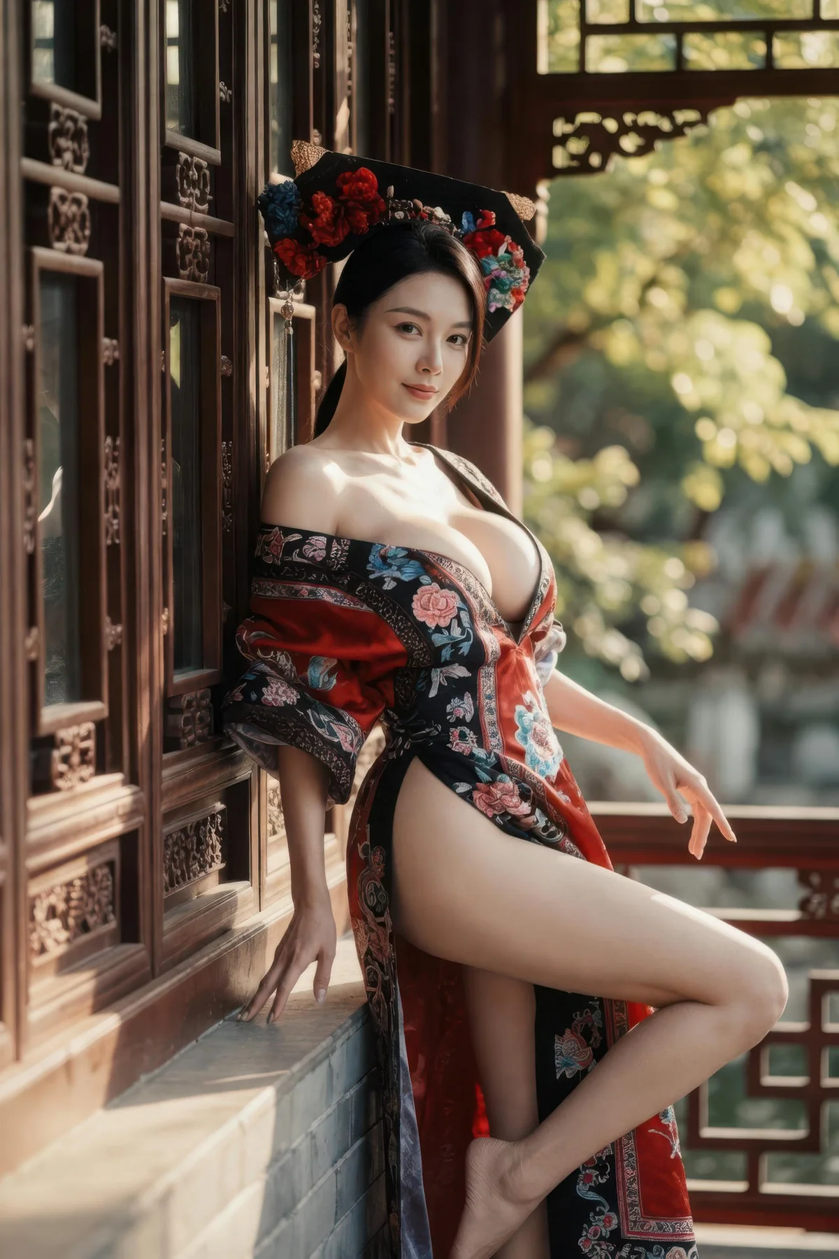 AIG  No.429 柒琪喵格格制服爆乳写真 - 33
